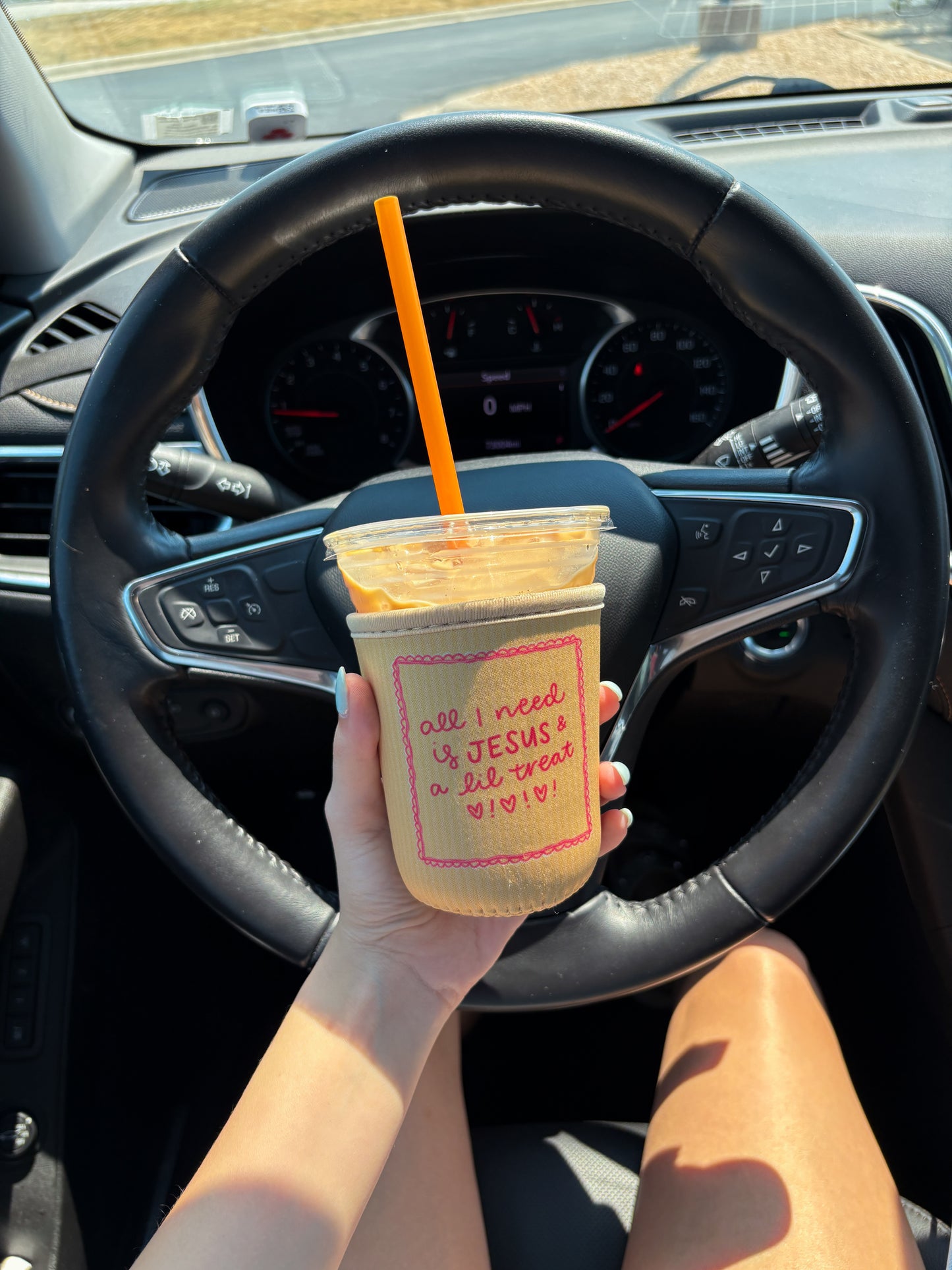 Lil Treat coozie (yellow)