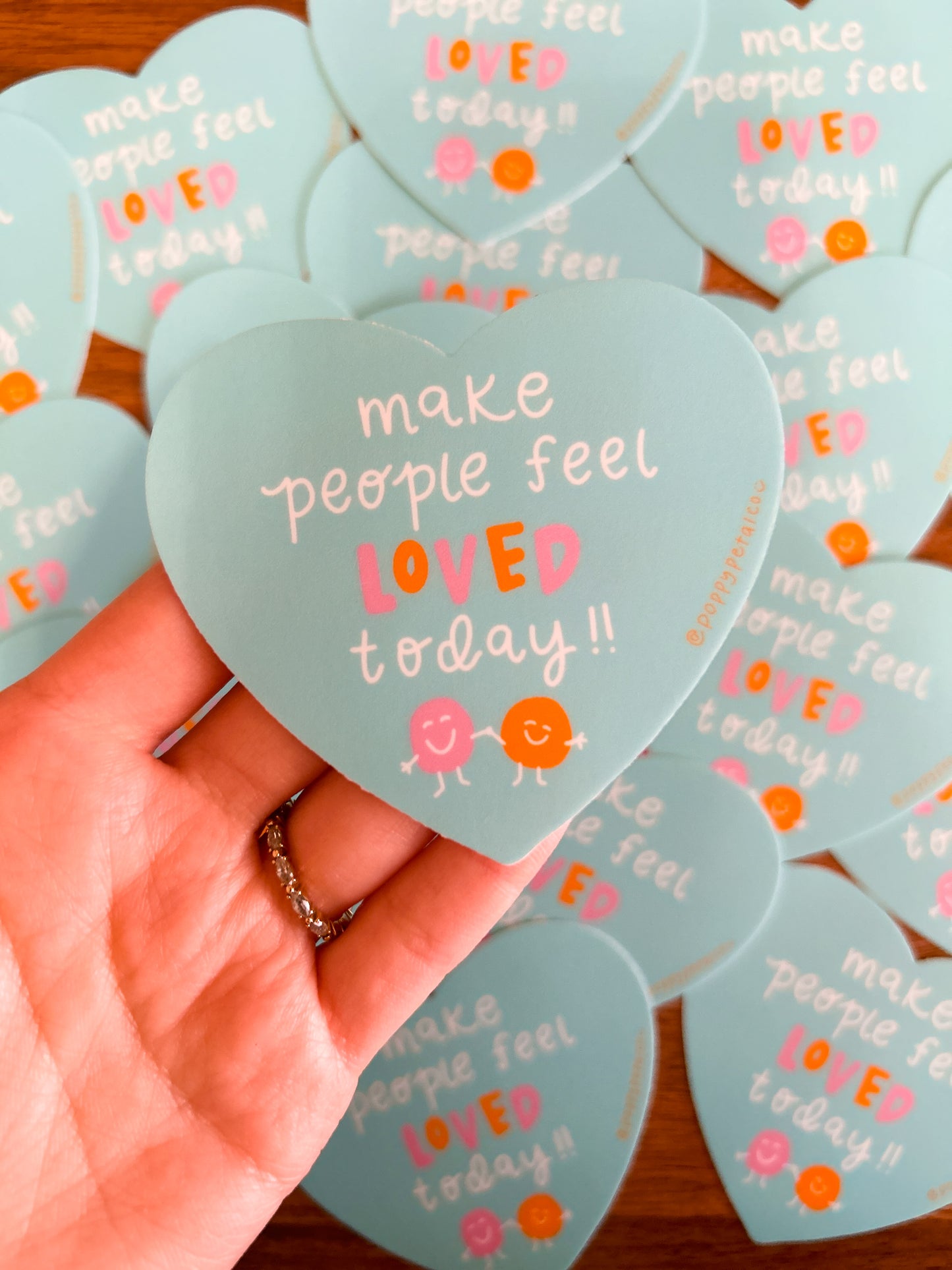 “Make People Feel Loved” sticker