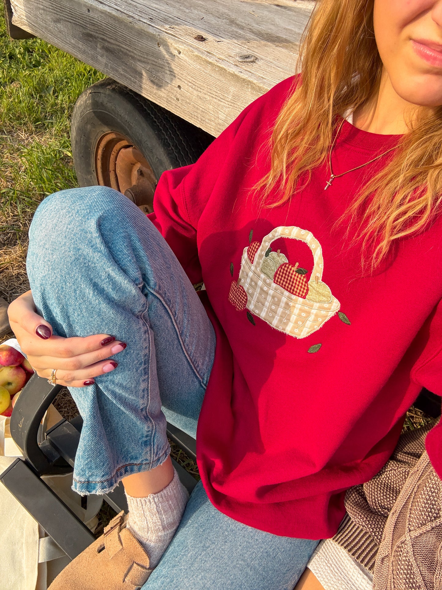 Apple Basket patchwork crew