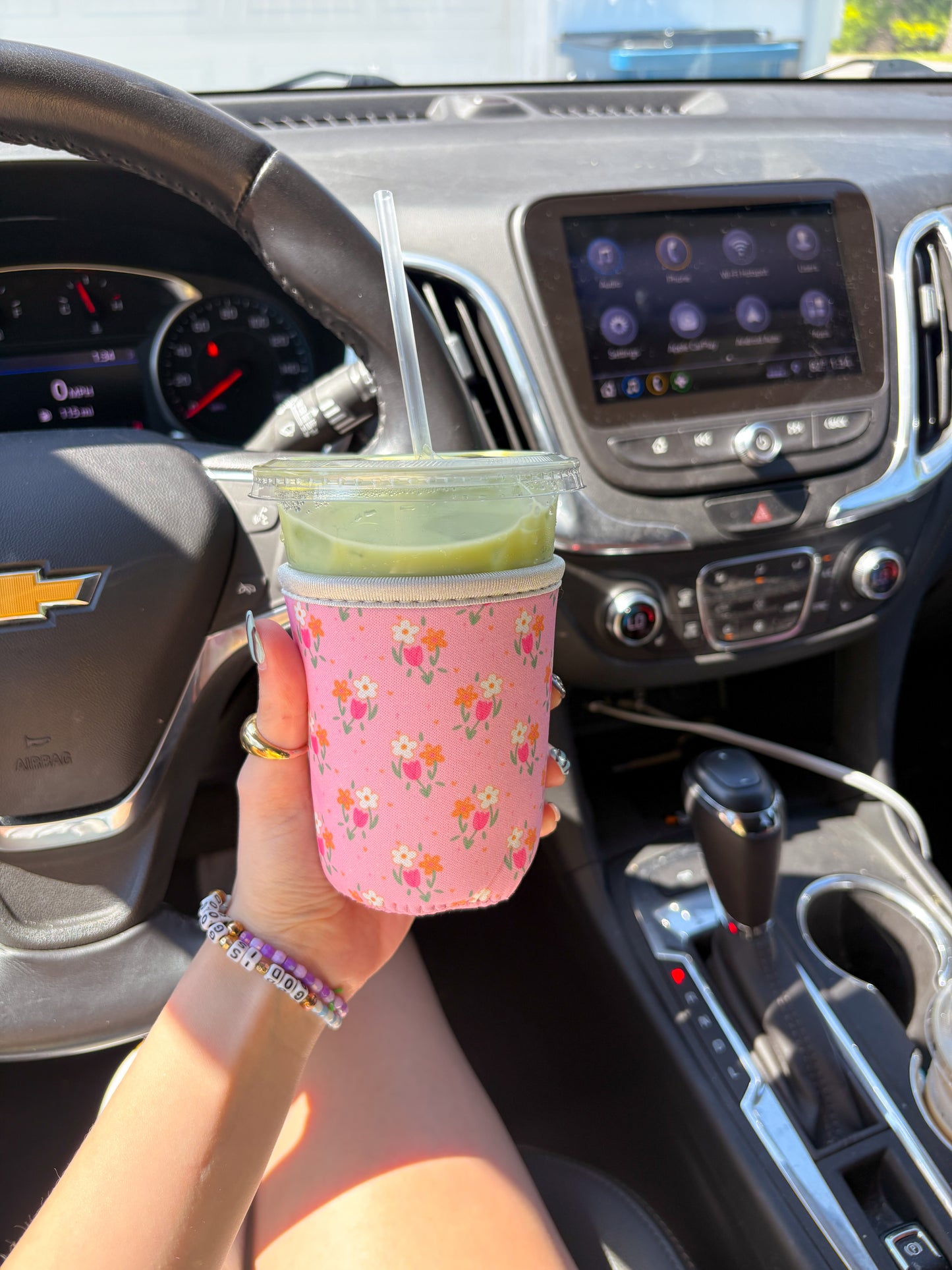 Petal Pop coozie