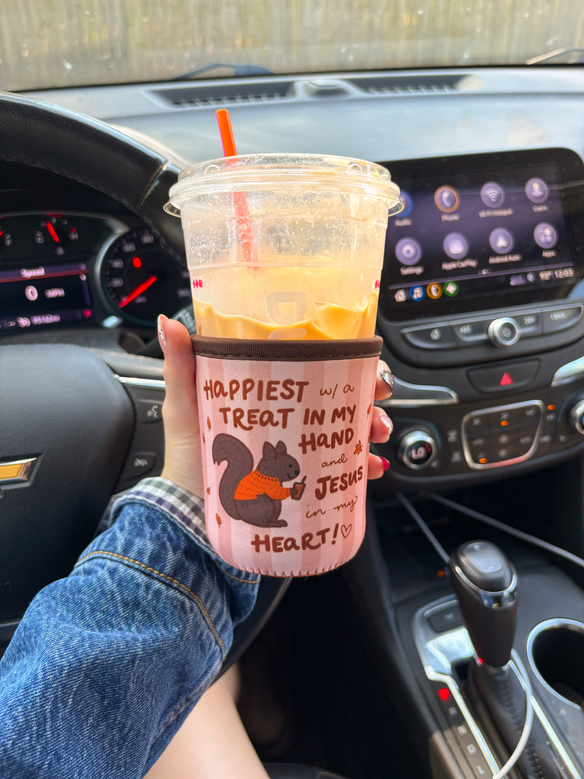 Cozy Squirrel coozie