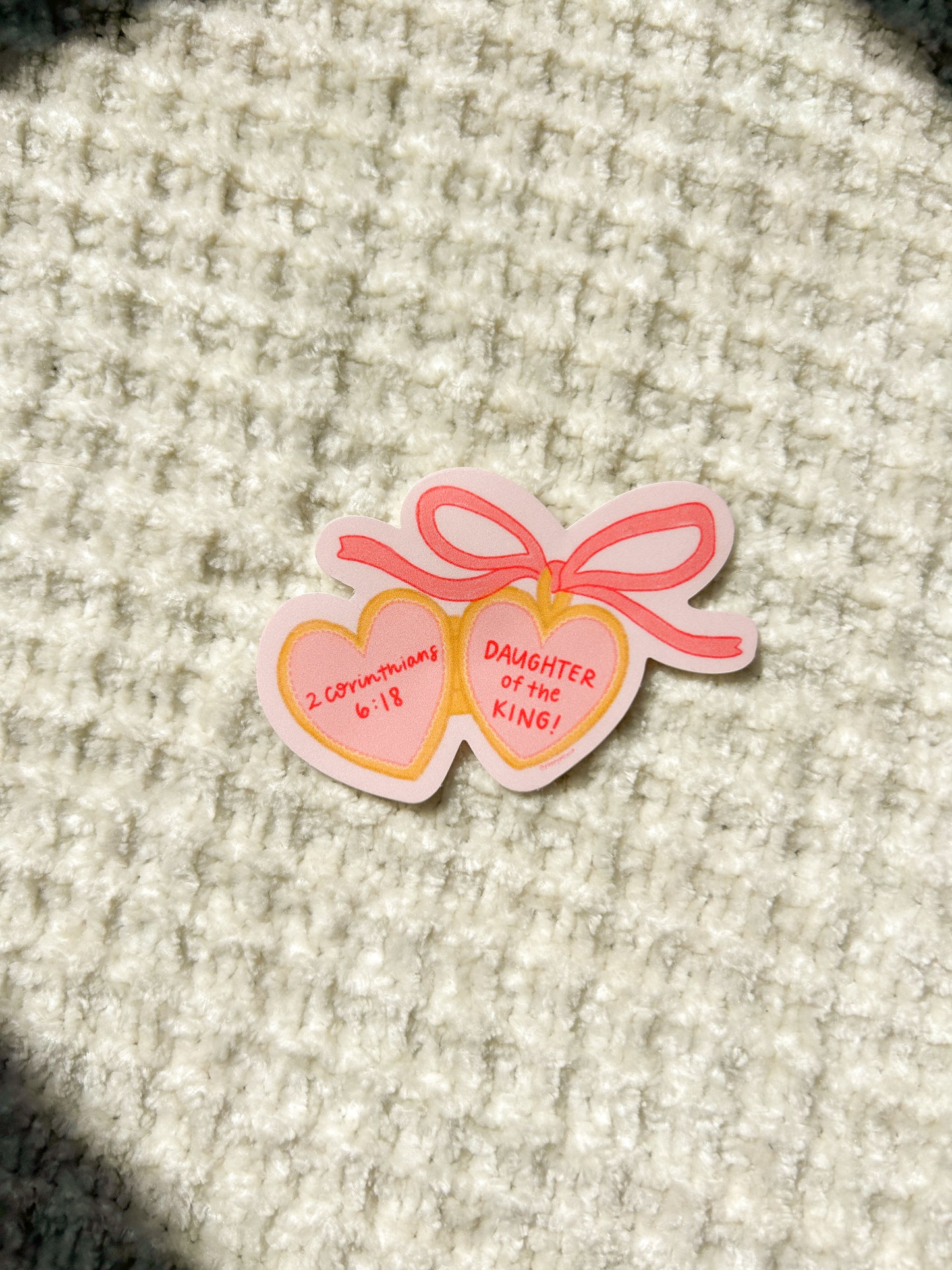 Daughter of the King sticker