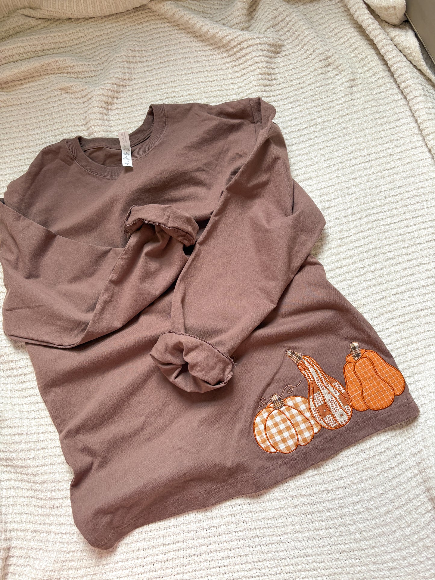 Pumpkin Patchwork long sleeve