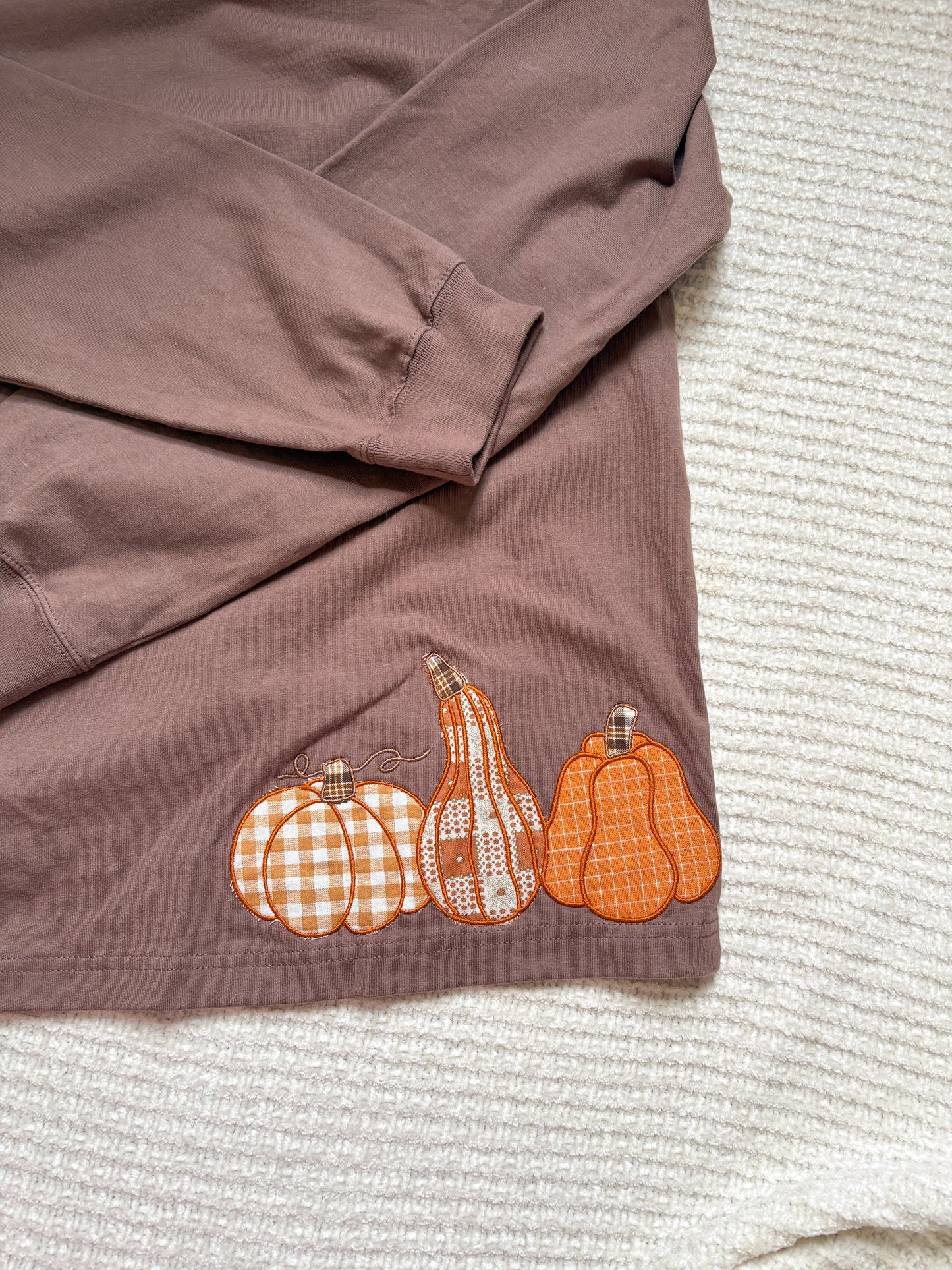 Pumpkin Patchwork long sleeve