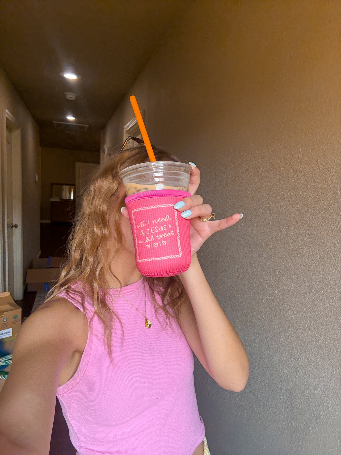 Lil Treat coozie (pink)