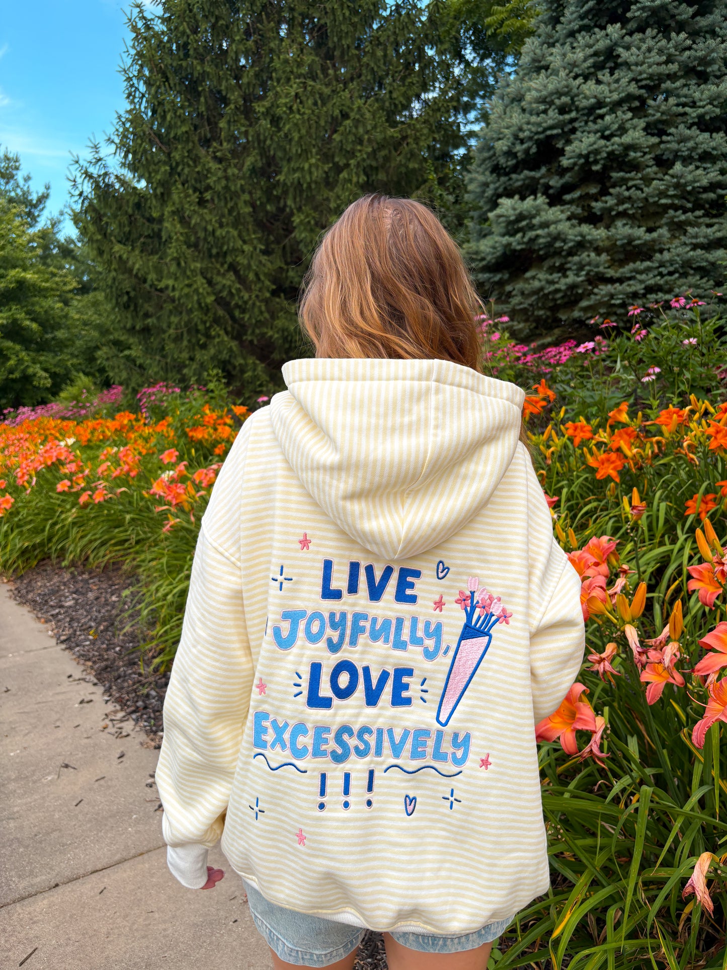 Live Joyfully hoodie