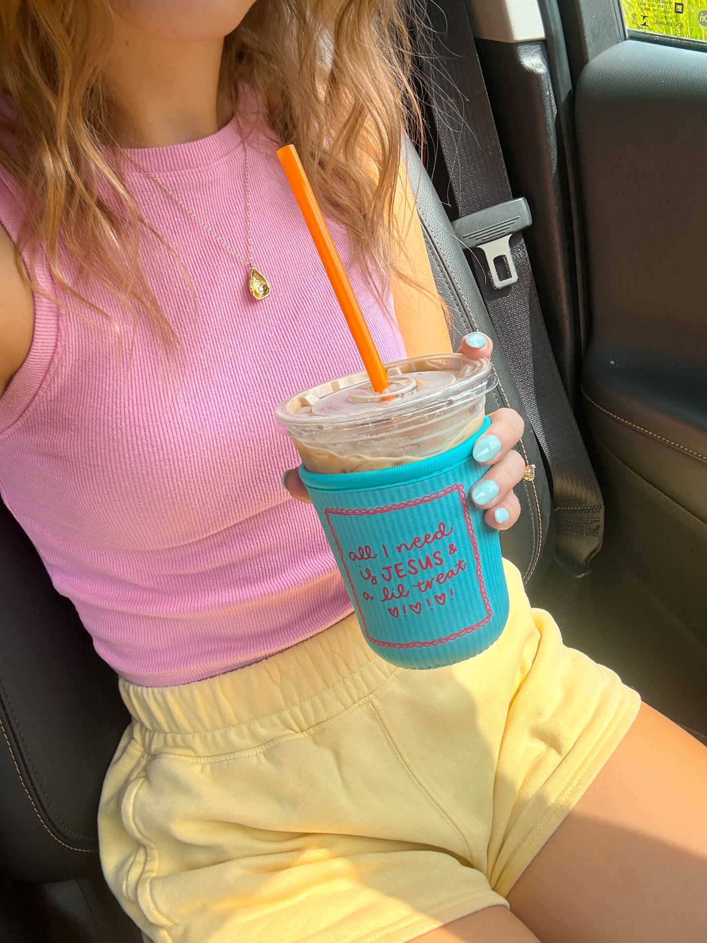 Lil Treat coozie (blue)