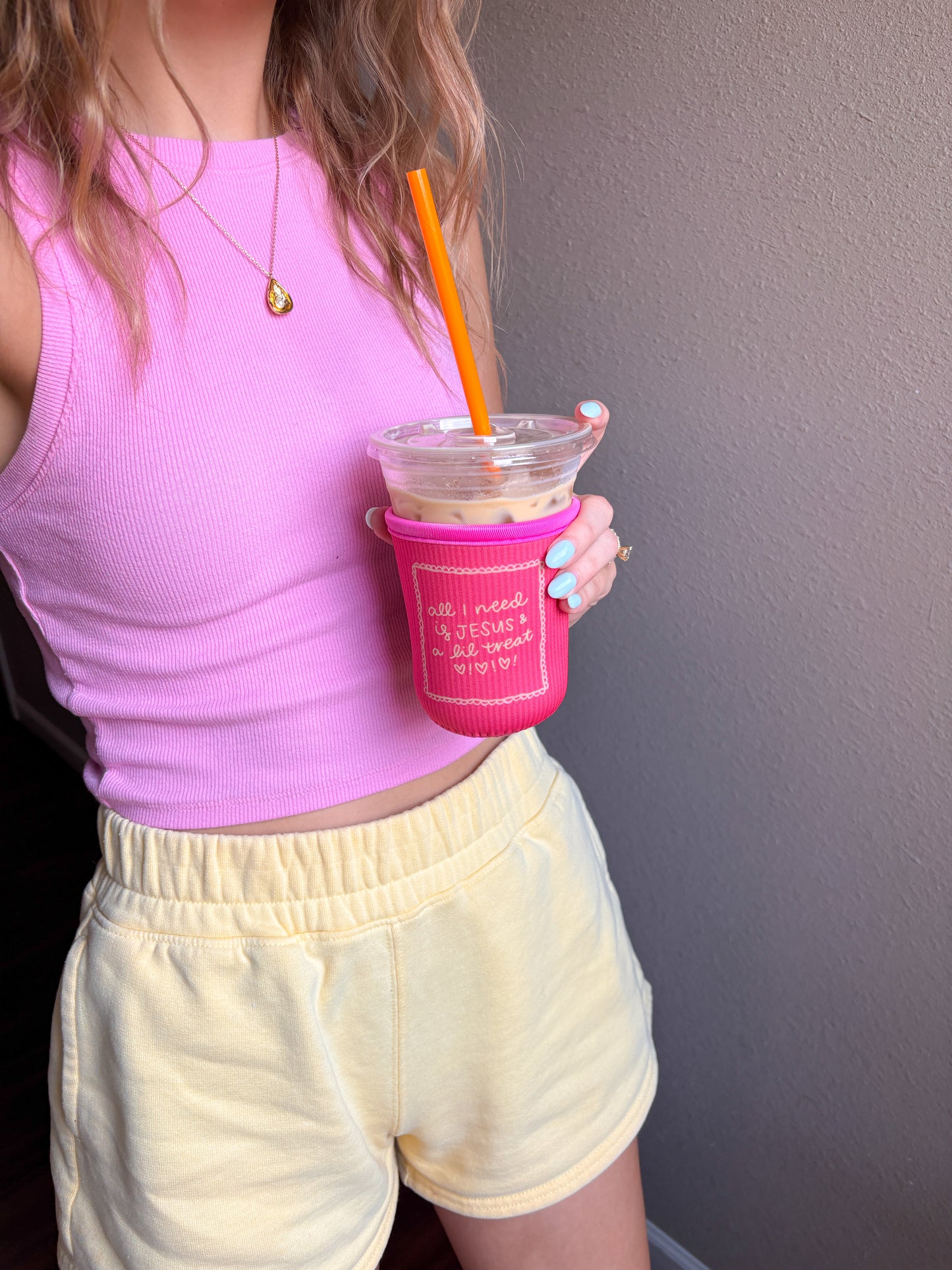 Lil Treat coozie (pink)