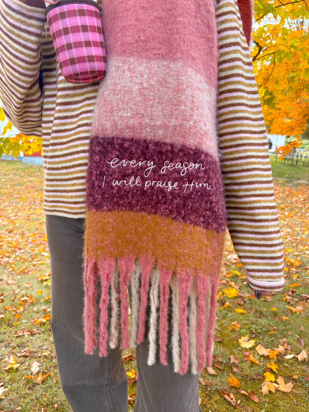 Mulled Berry Scarf