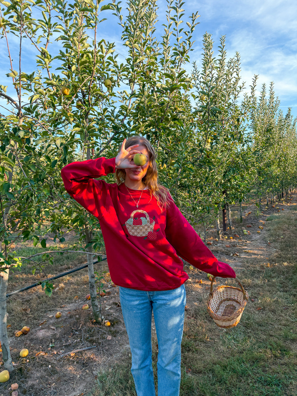 Apple Basket patchwork crew