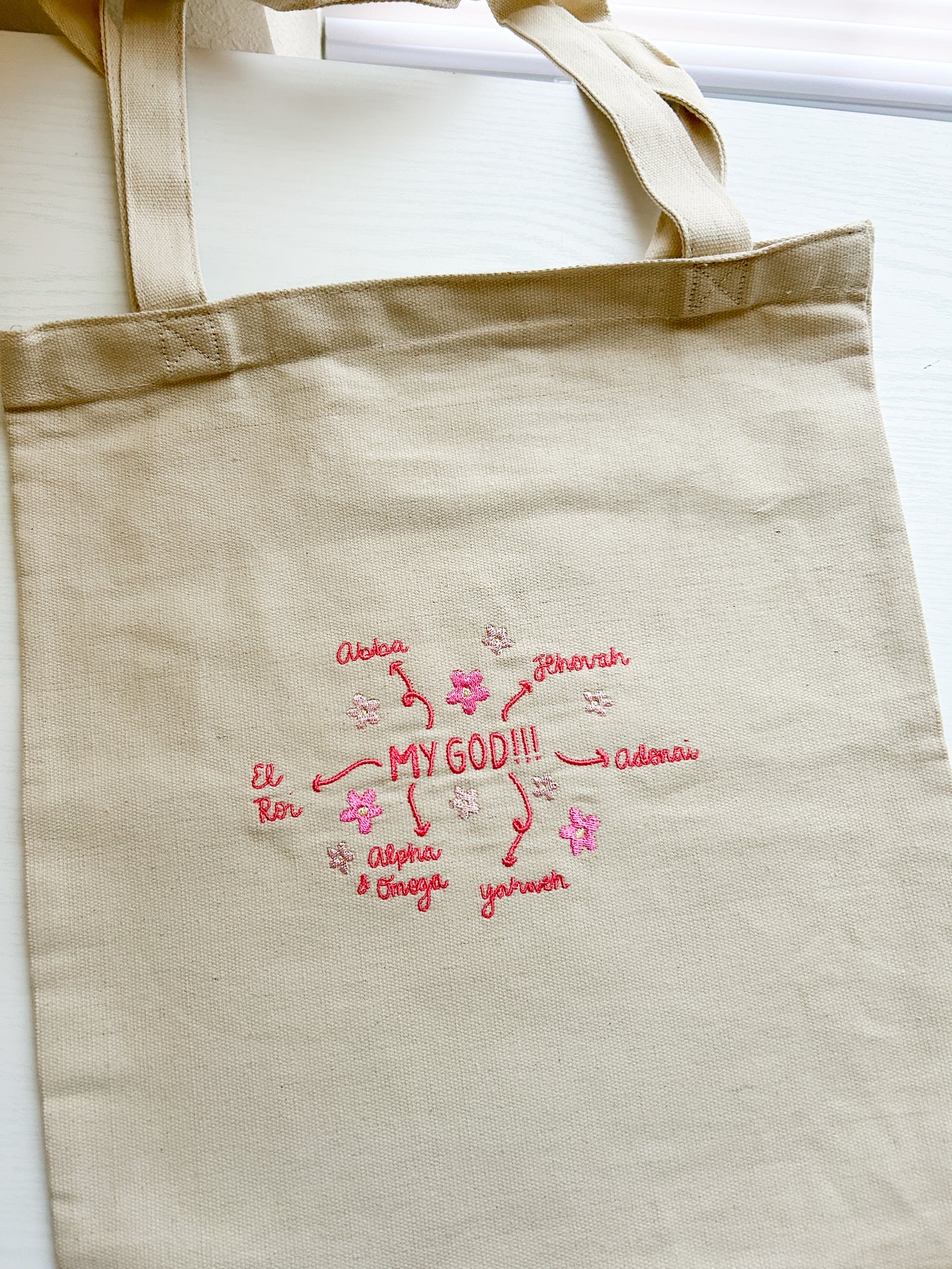 Names of God tote bag