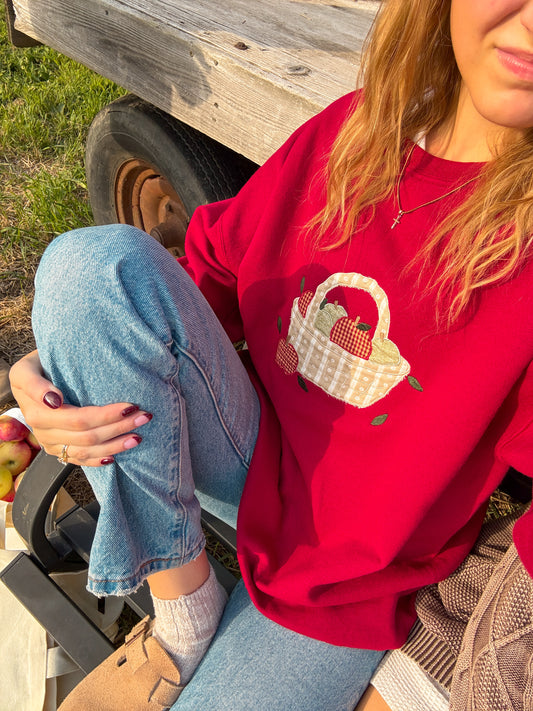 Apple Basket patchwork crew
