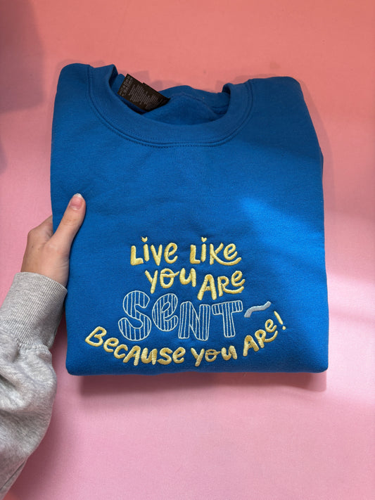 OOPSIE blue crews (S, M, L)