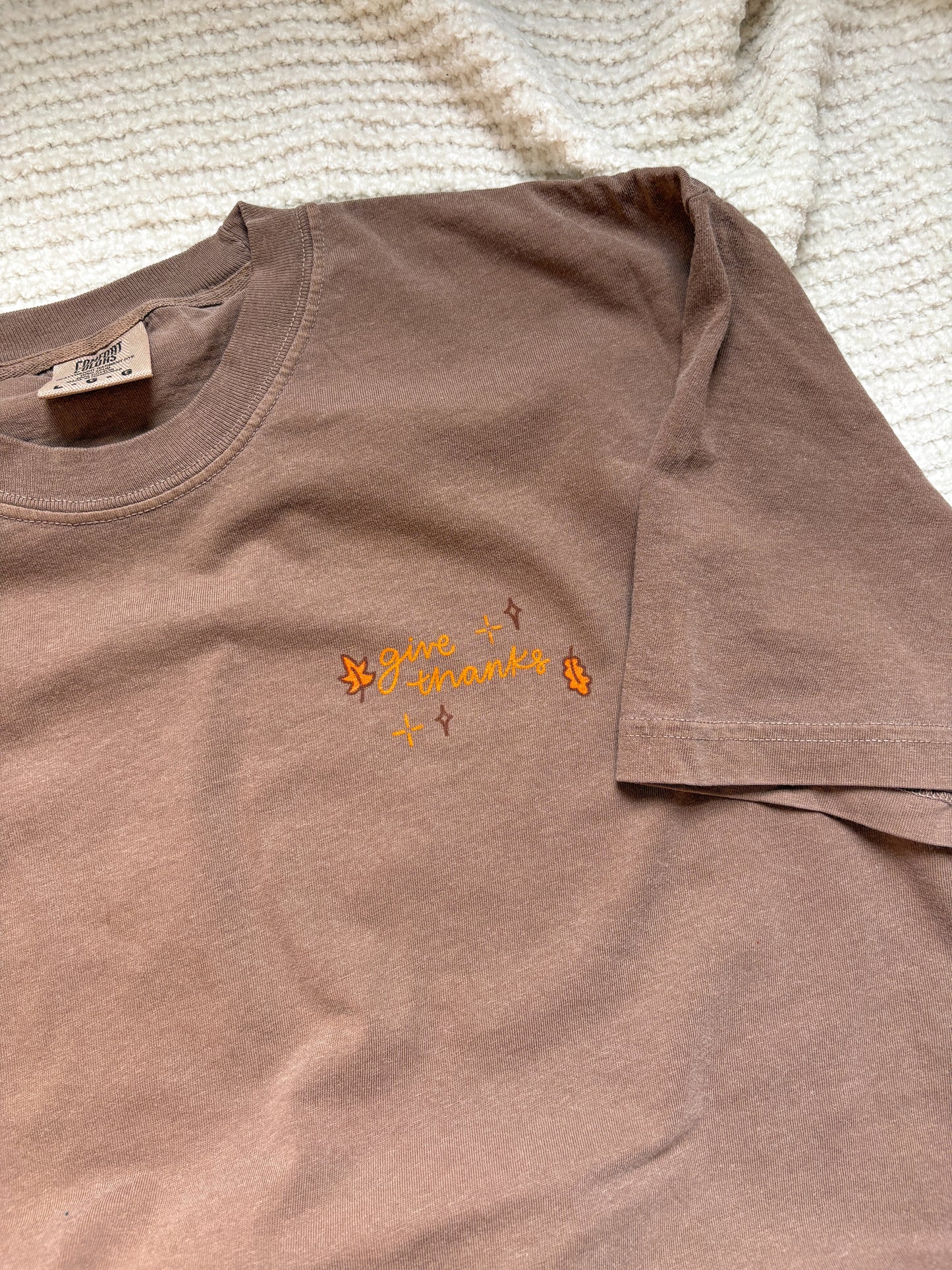 Give Thanks tee