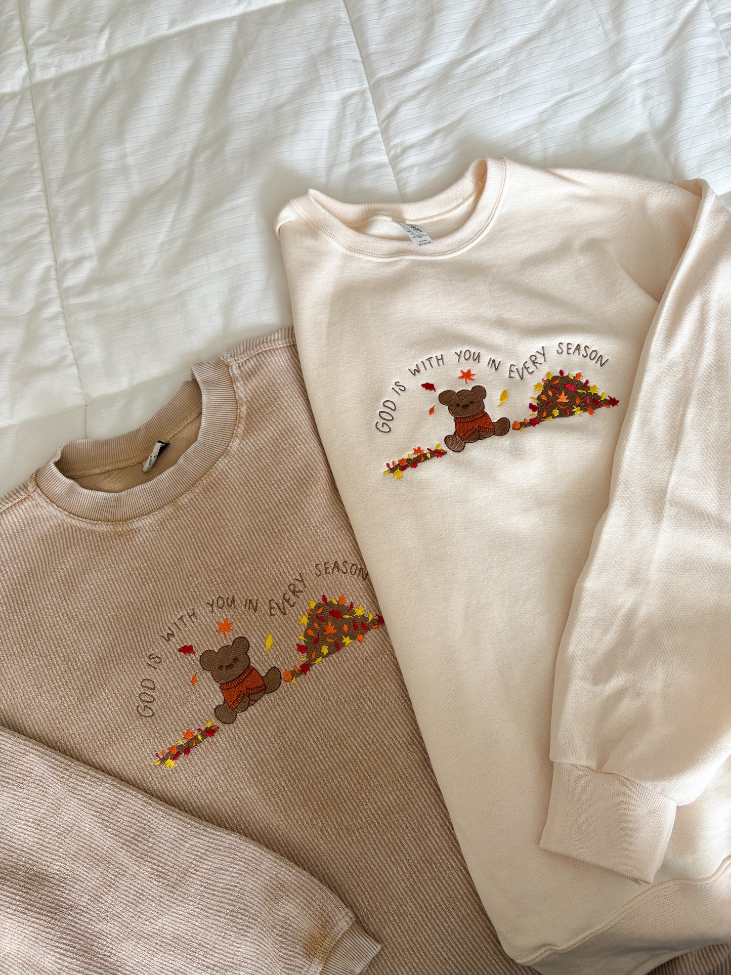 Teddy Bear corded crew