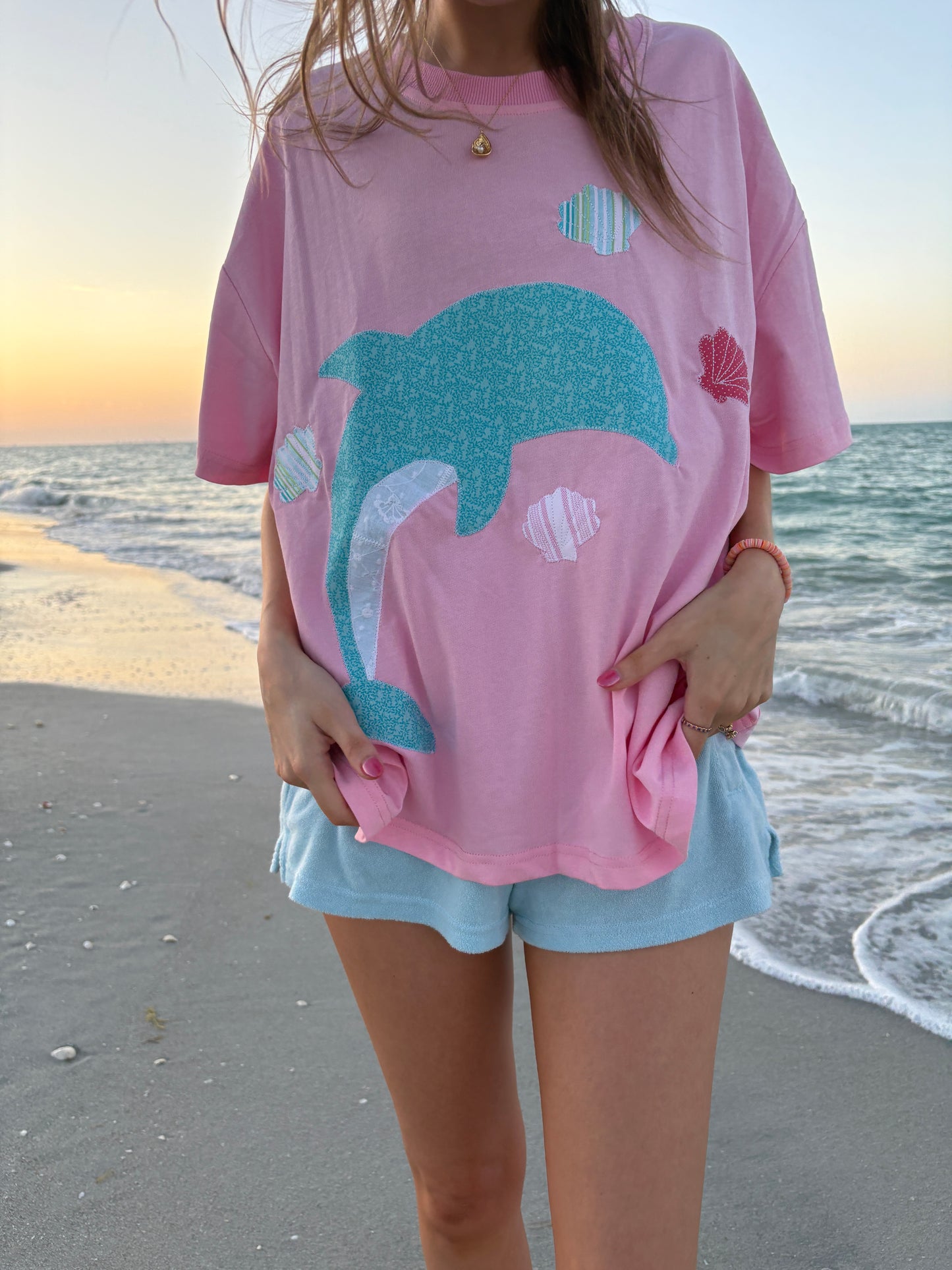 Pink Dolphin tee