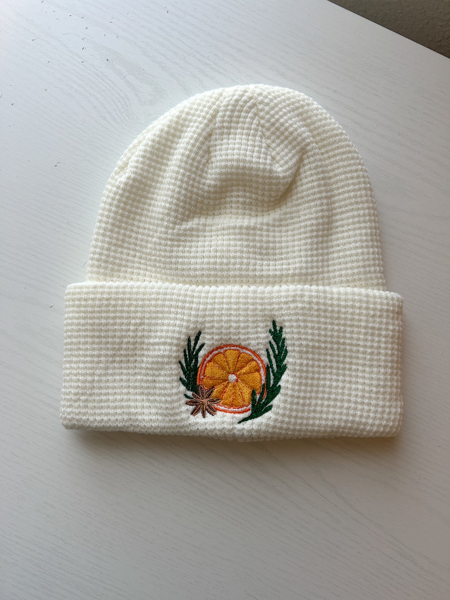 *OOPSIE* Christmas Orange Beanie