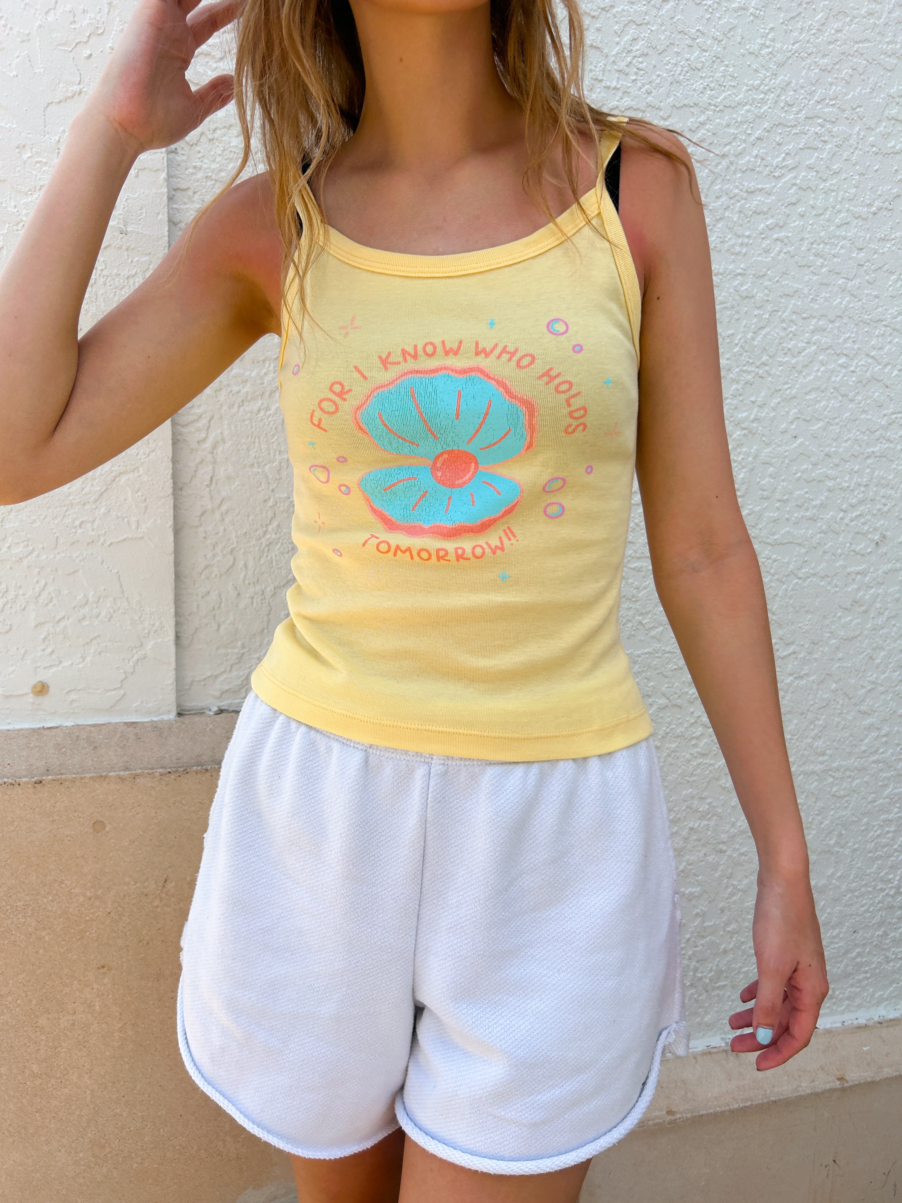 Shell tank (yellow) – Poppy Petal