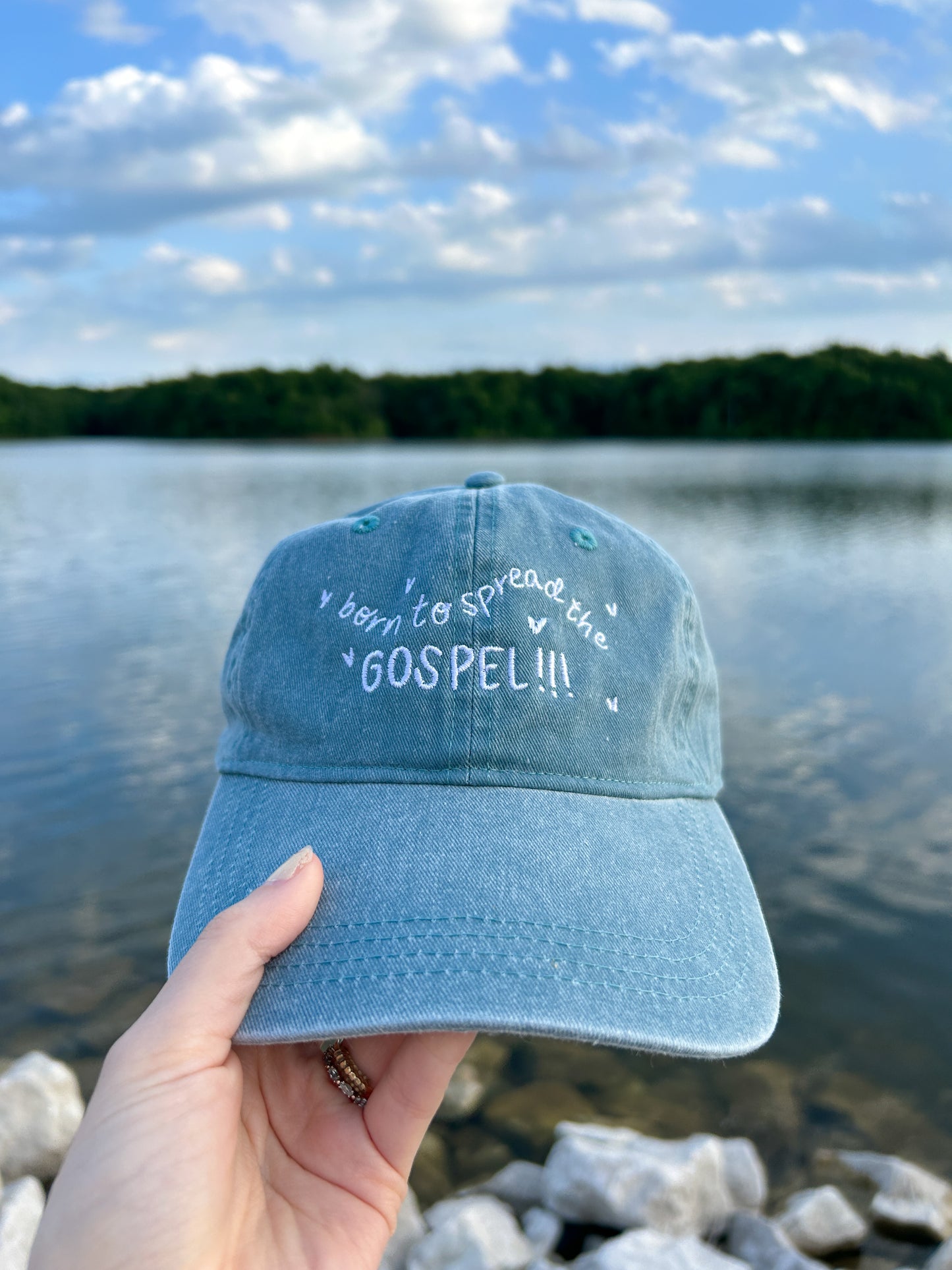 Born to Spread the Gospel ballcap