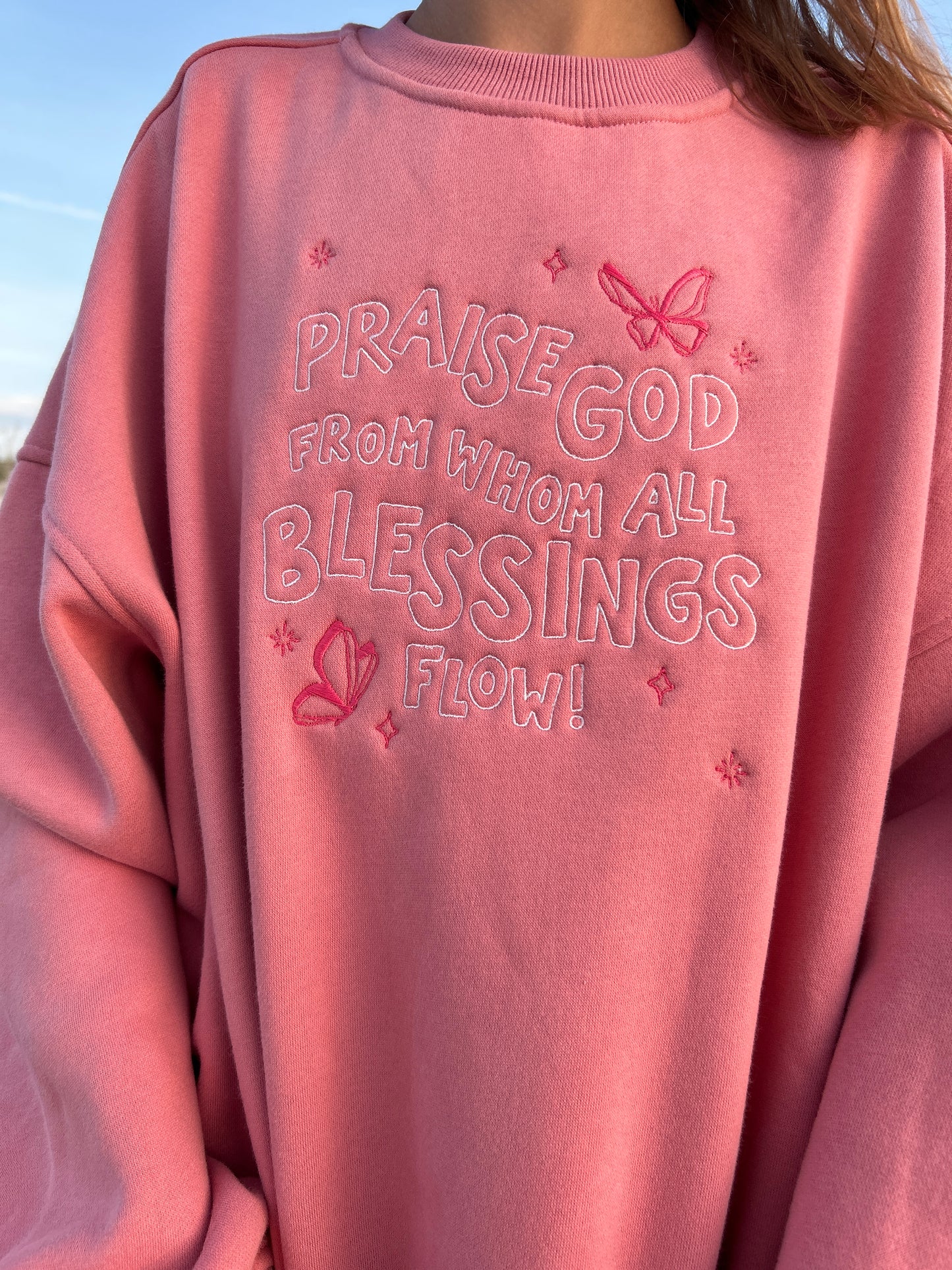 “Praise God” Crewneck