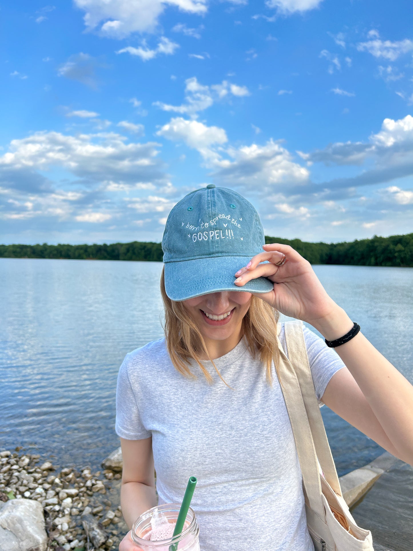 Born to Spread the Gospel ballcap