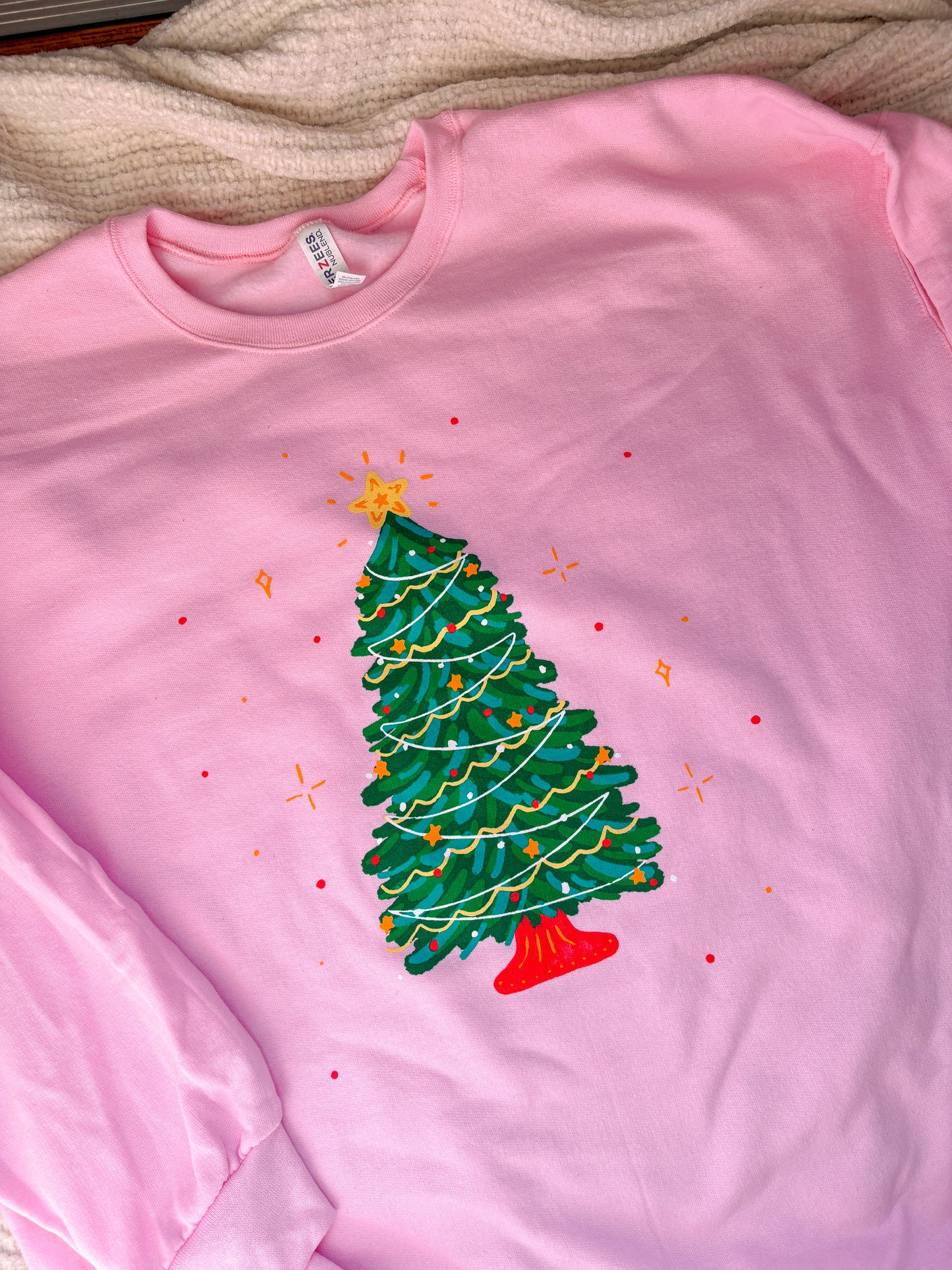 Pink Christmas Tree crew