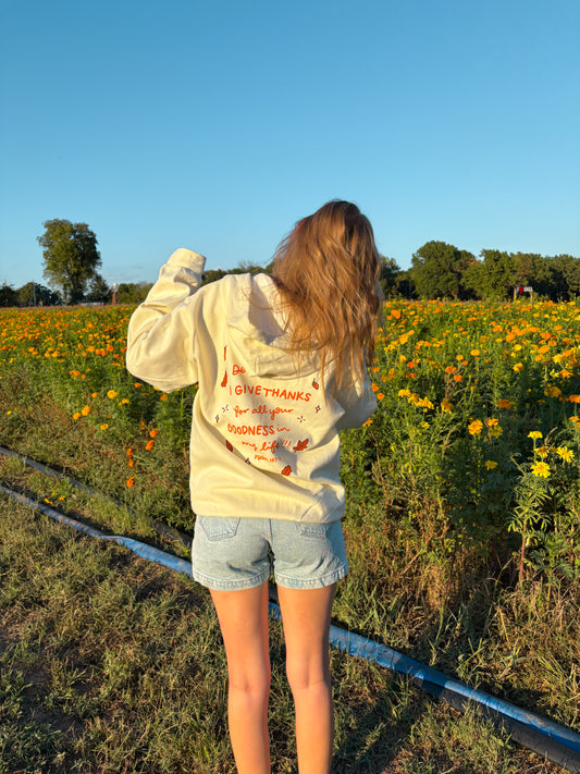 Give Thanks zip-up