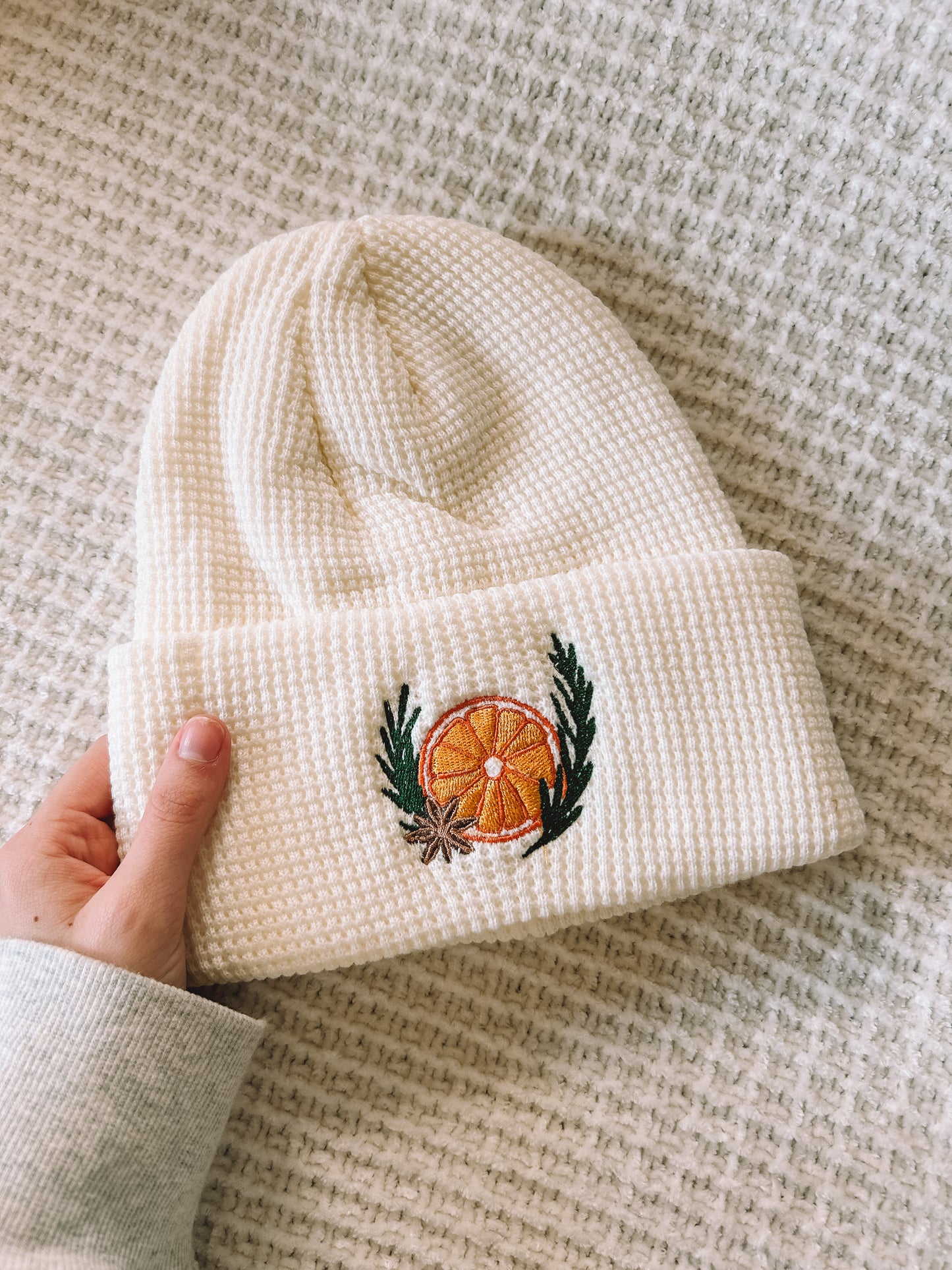 Christmas Orange beanie