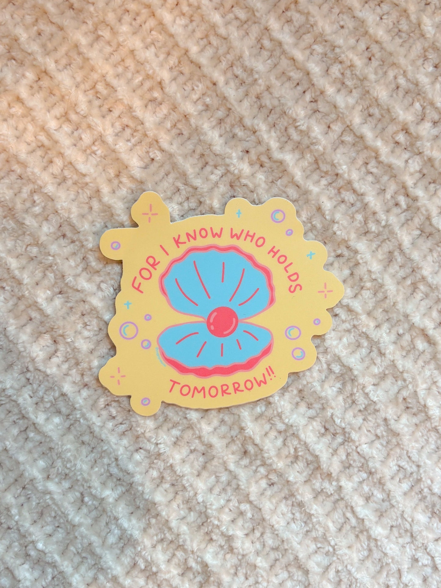 Seashell sticker