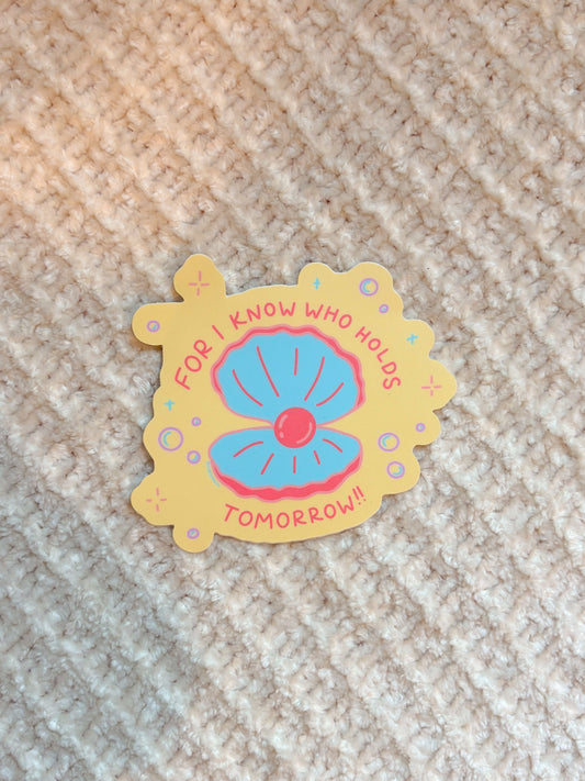 Seashell sticker
