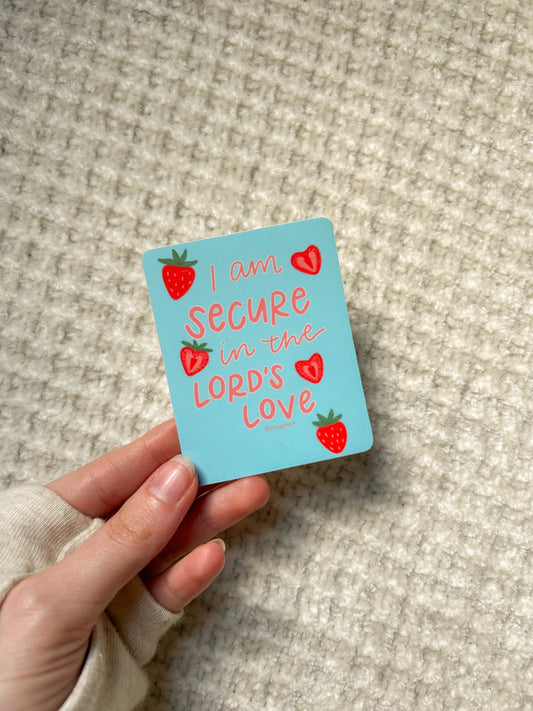 Lord’s Love sticker