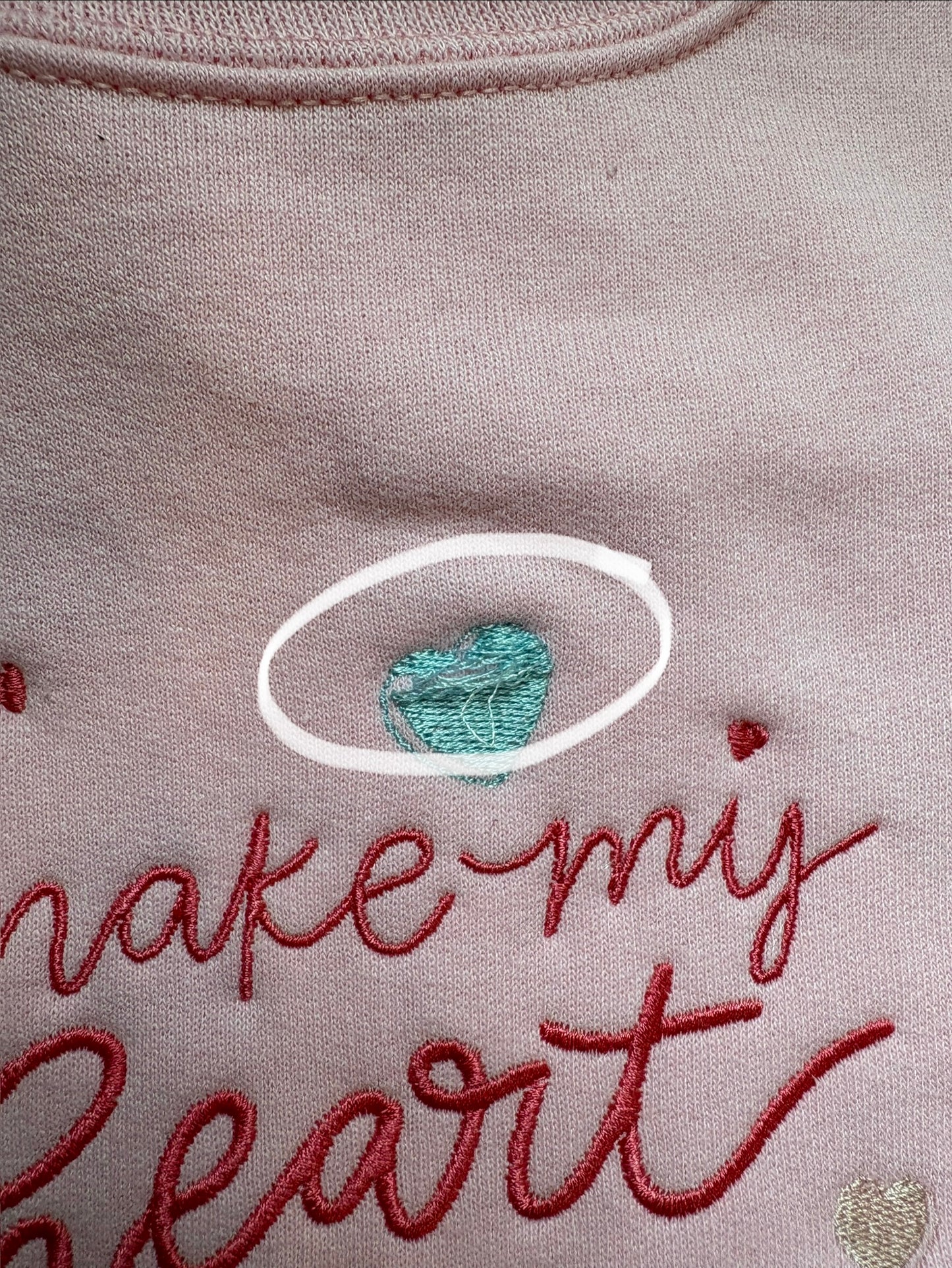 OOPSIE pink crew (2XL)