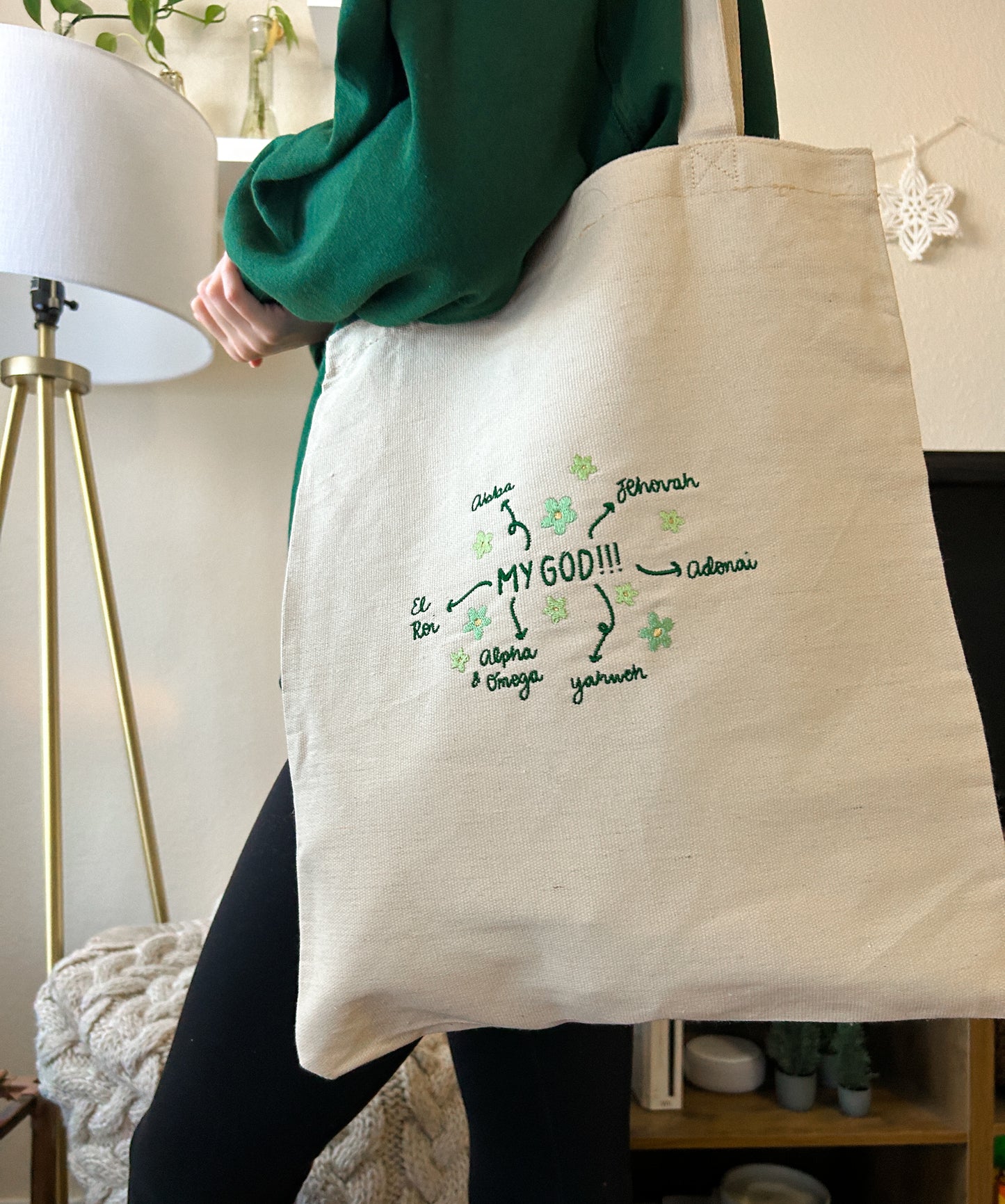 Names of God tote bag