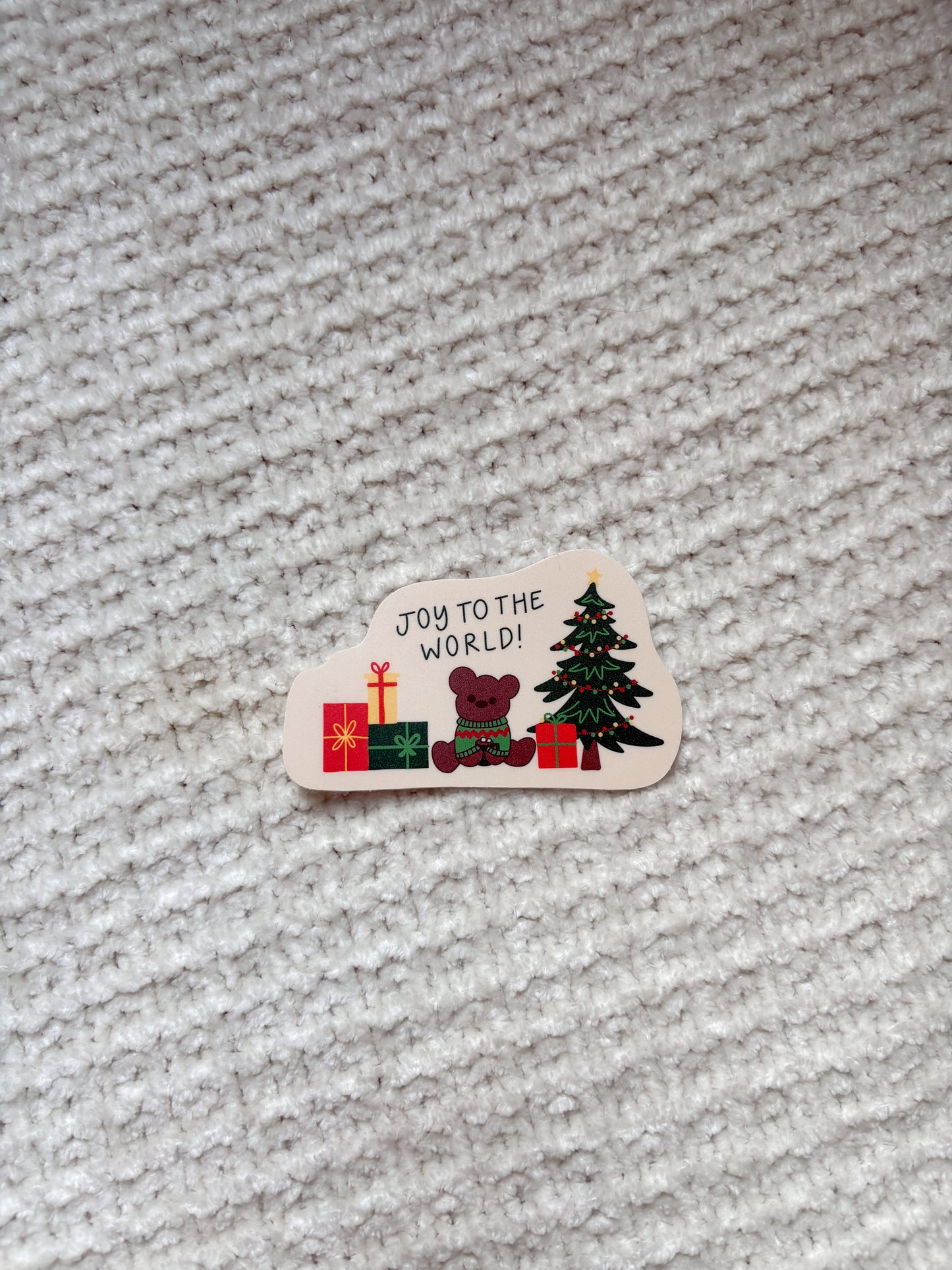 Joy to the World sticker