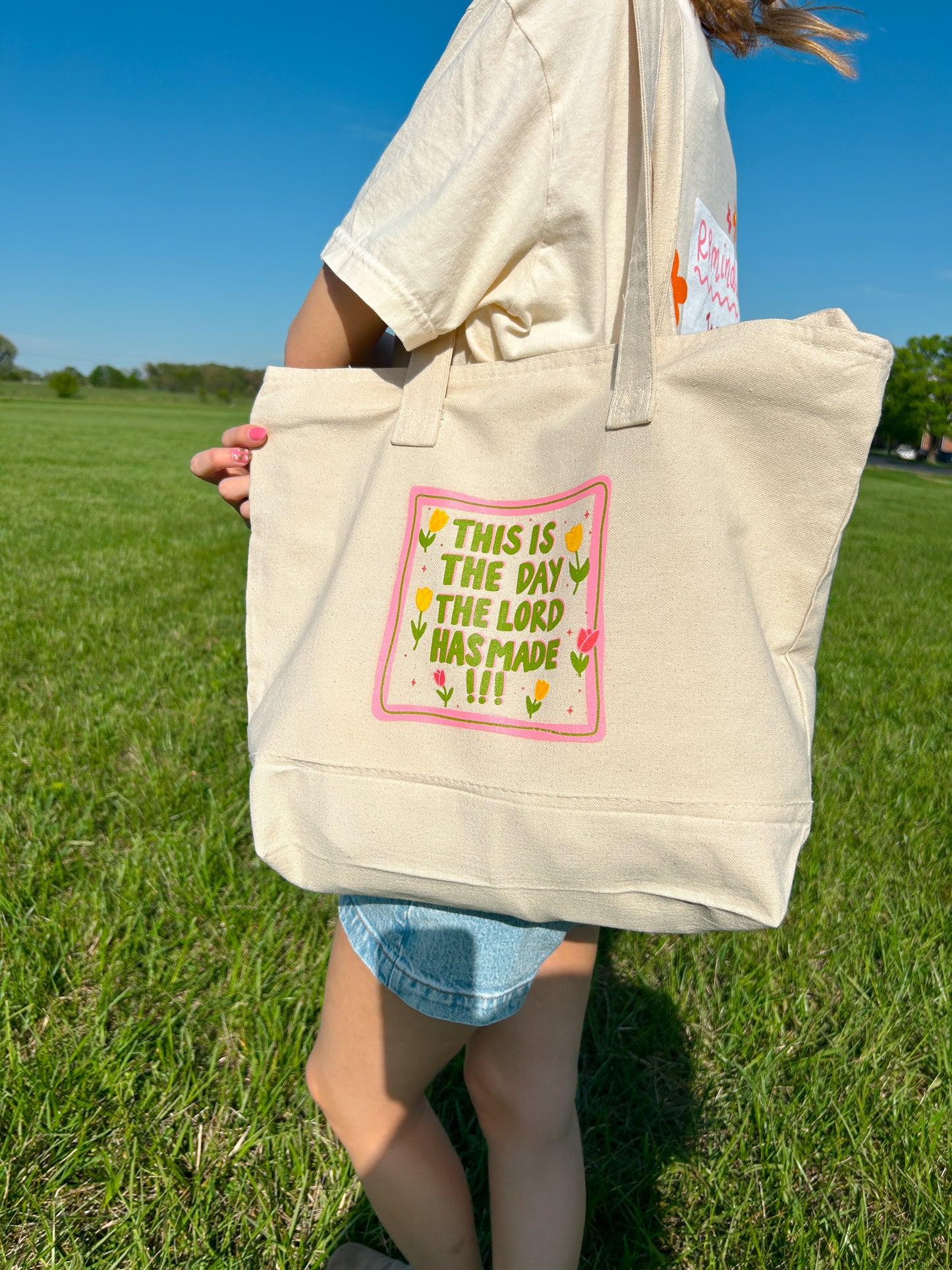 “This is the Day” Tote Bag