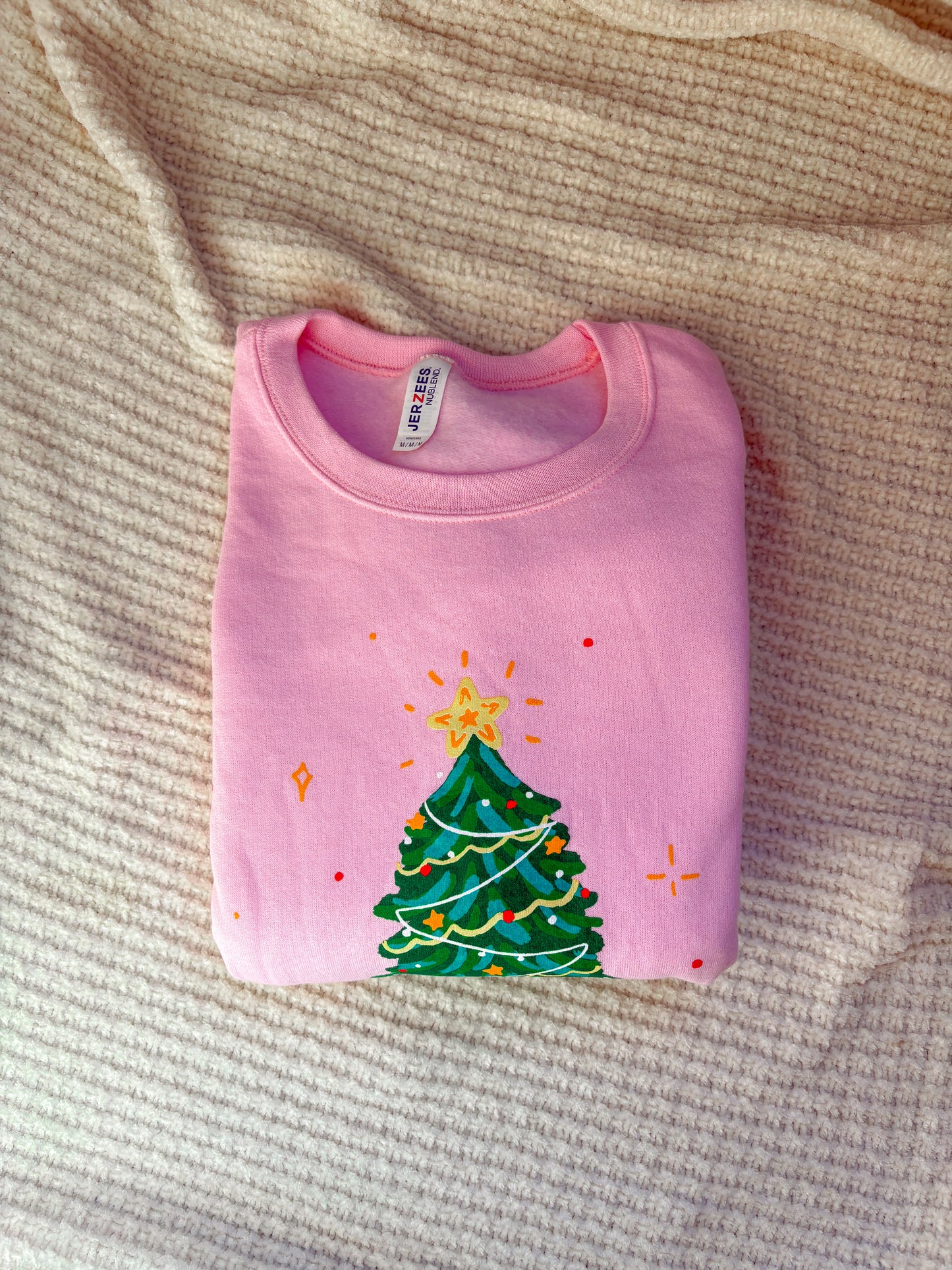 Pink Christmas Tree crew