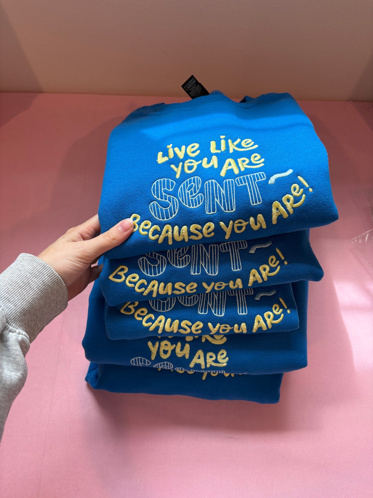 OOPSIE blue crews (S, M, L)