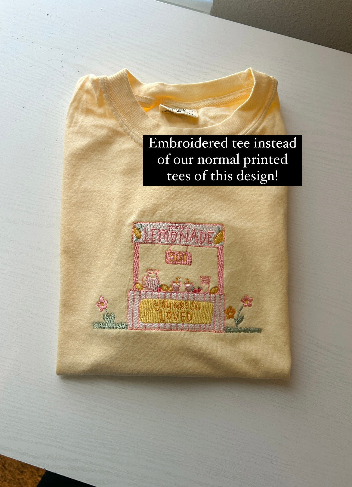 *OOPSIE* Pink Lemonade Tee (medium)