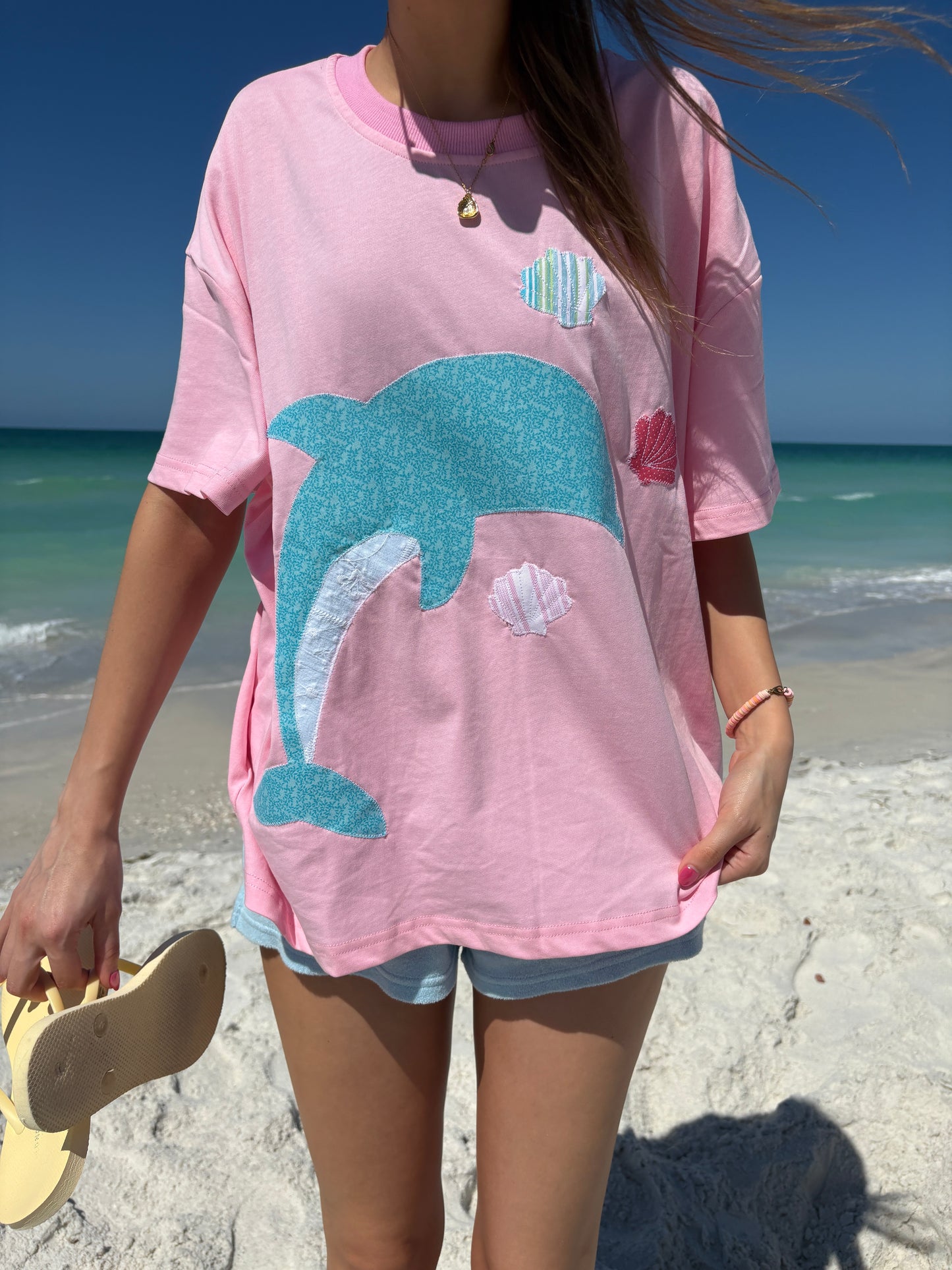Pink Dolphin tee