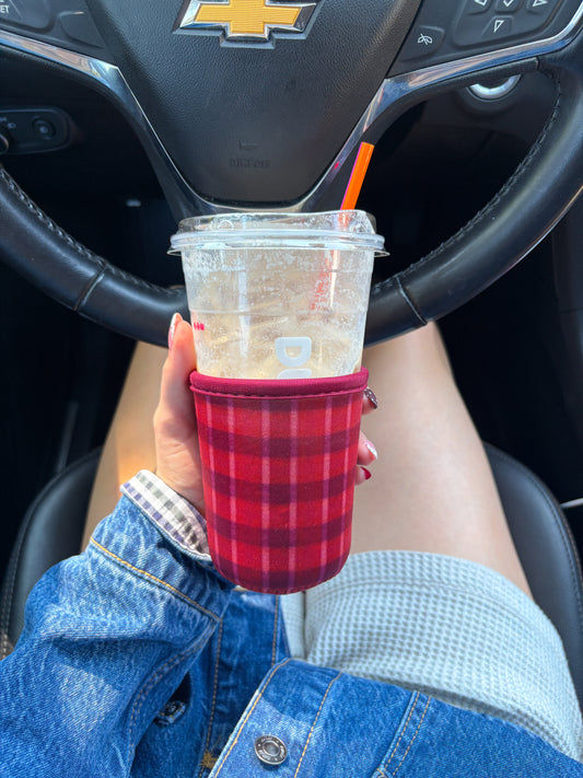 Red Flannel coozie