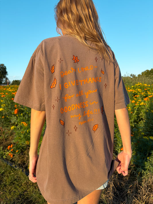 Give Thanks tee