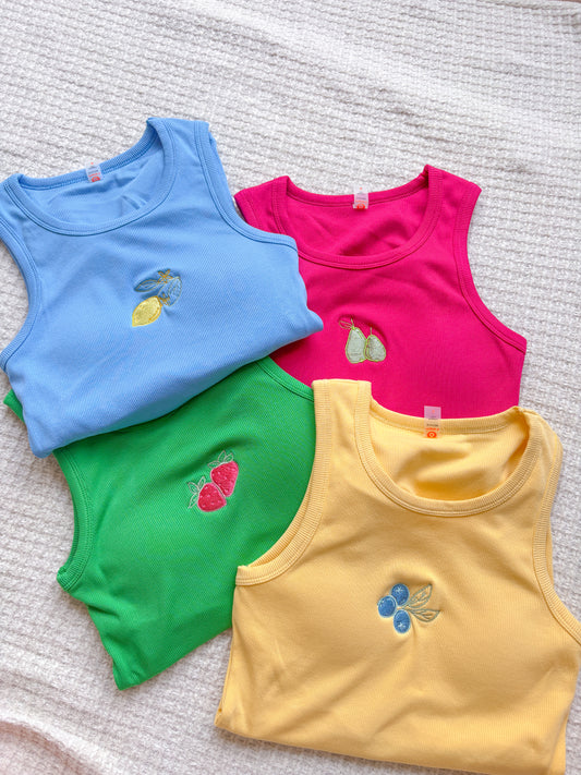 Fruit tank tops