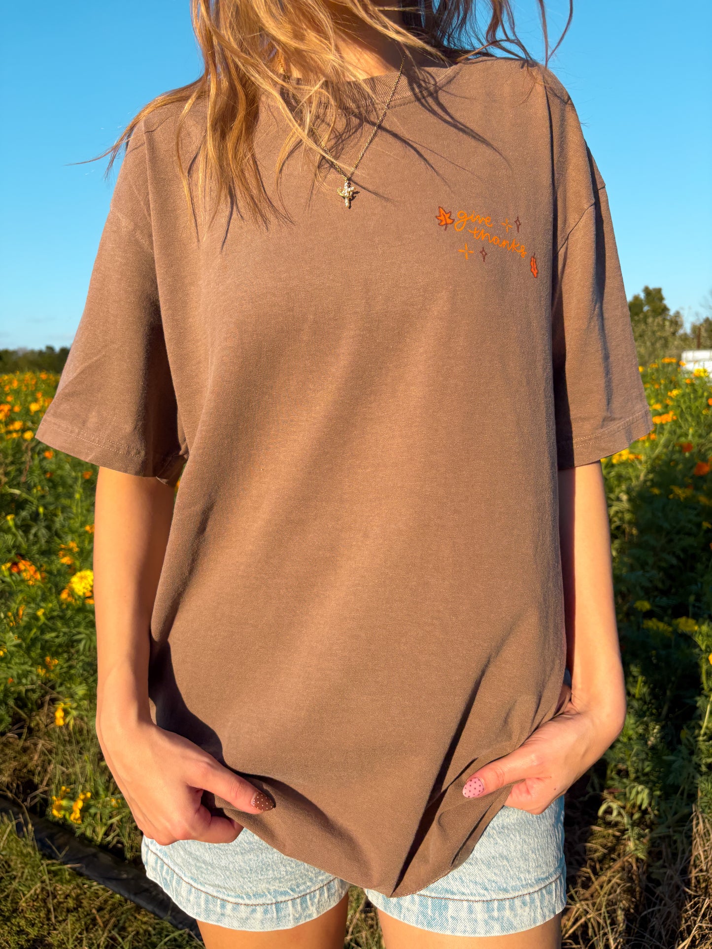 Give Thanks tee