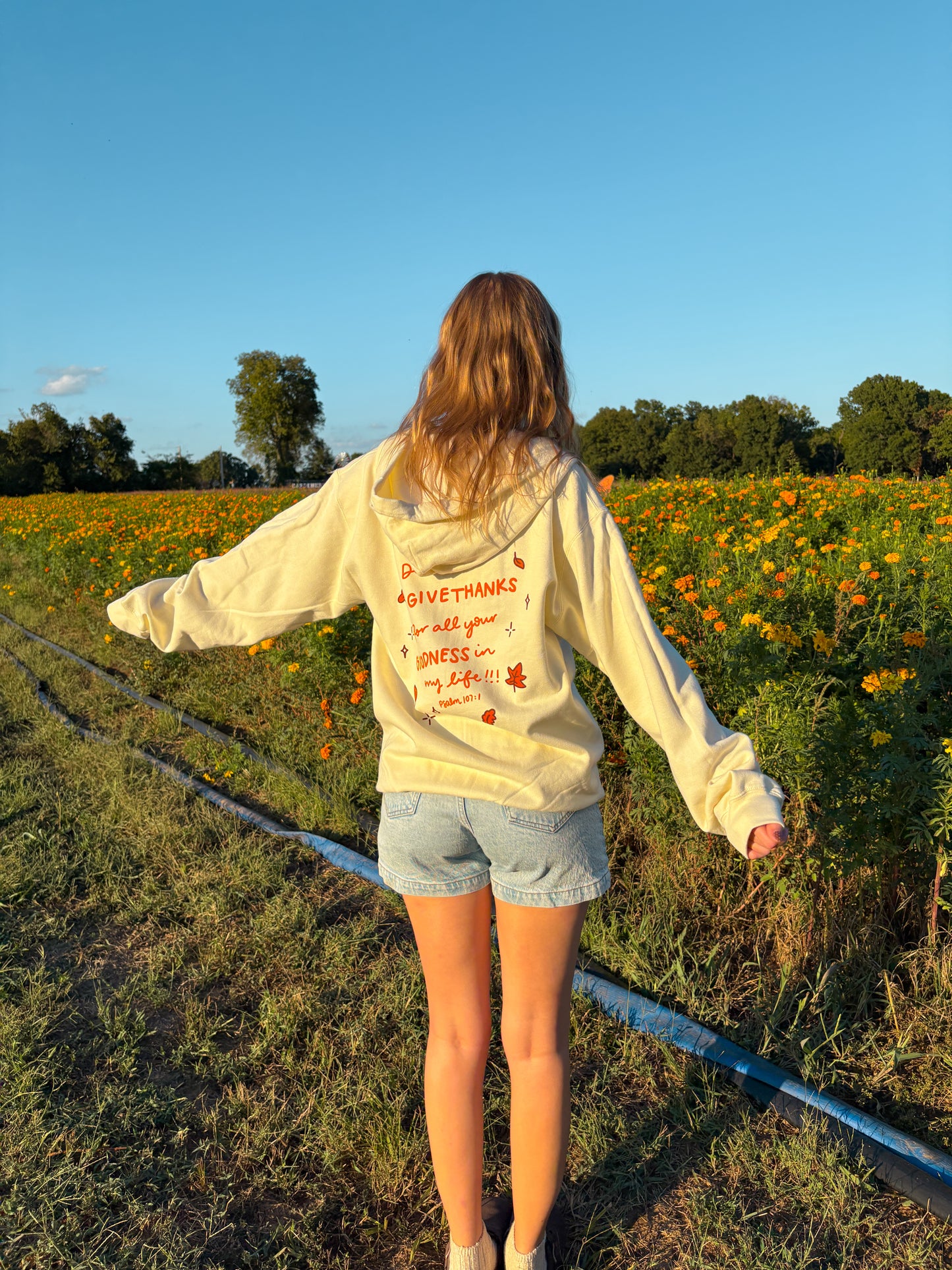 Give Thanks zip-up