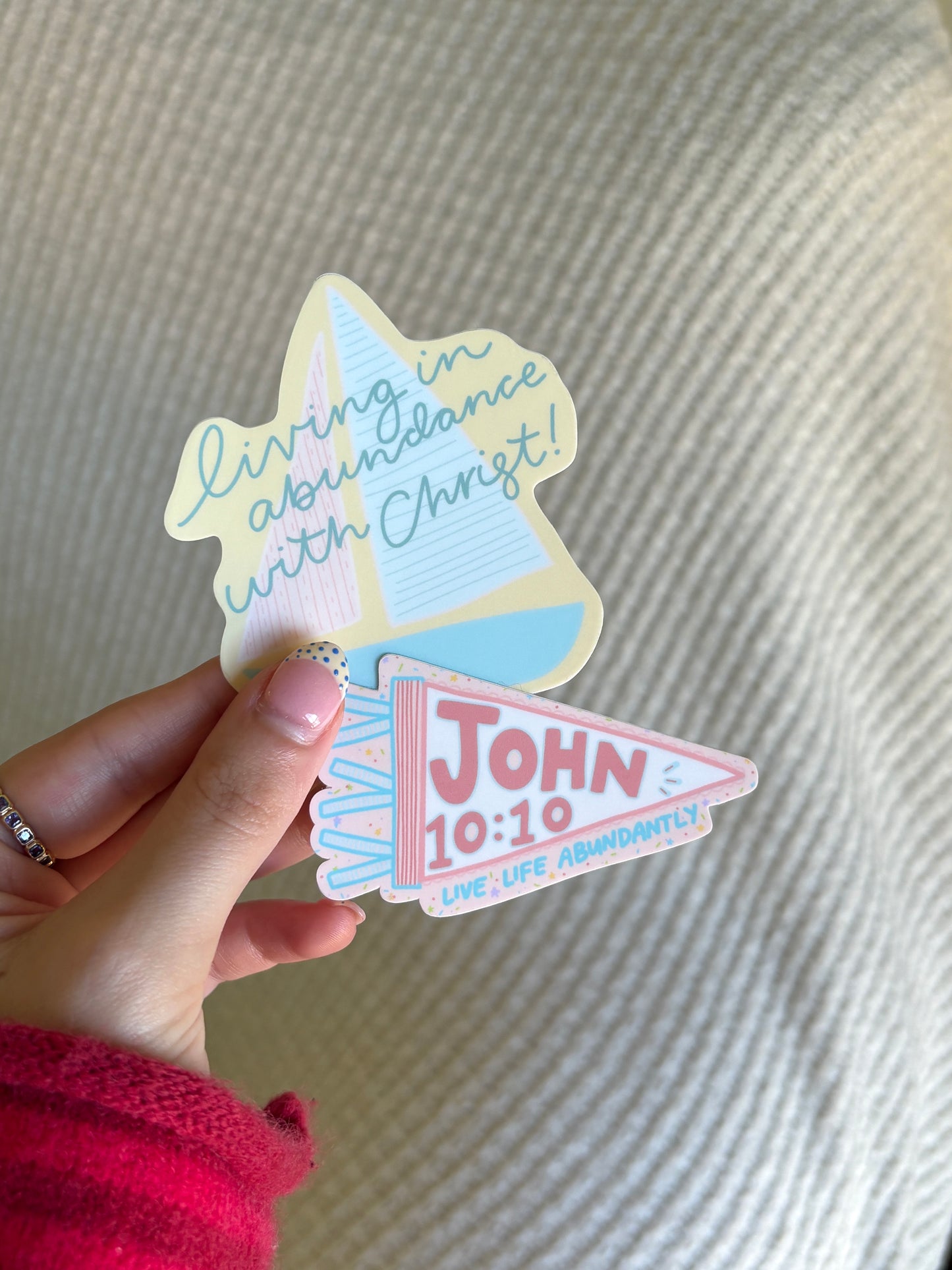 John 10:10 sticker