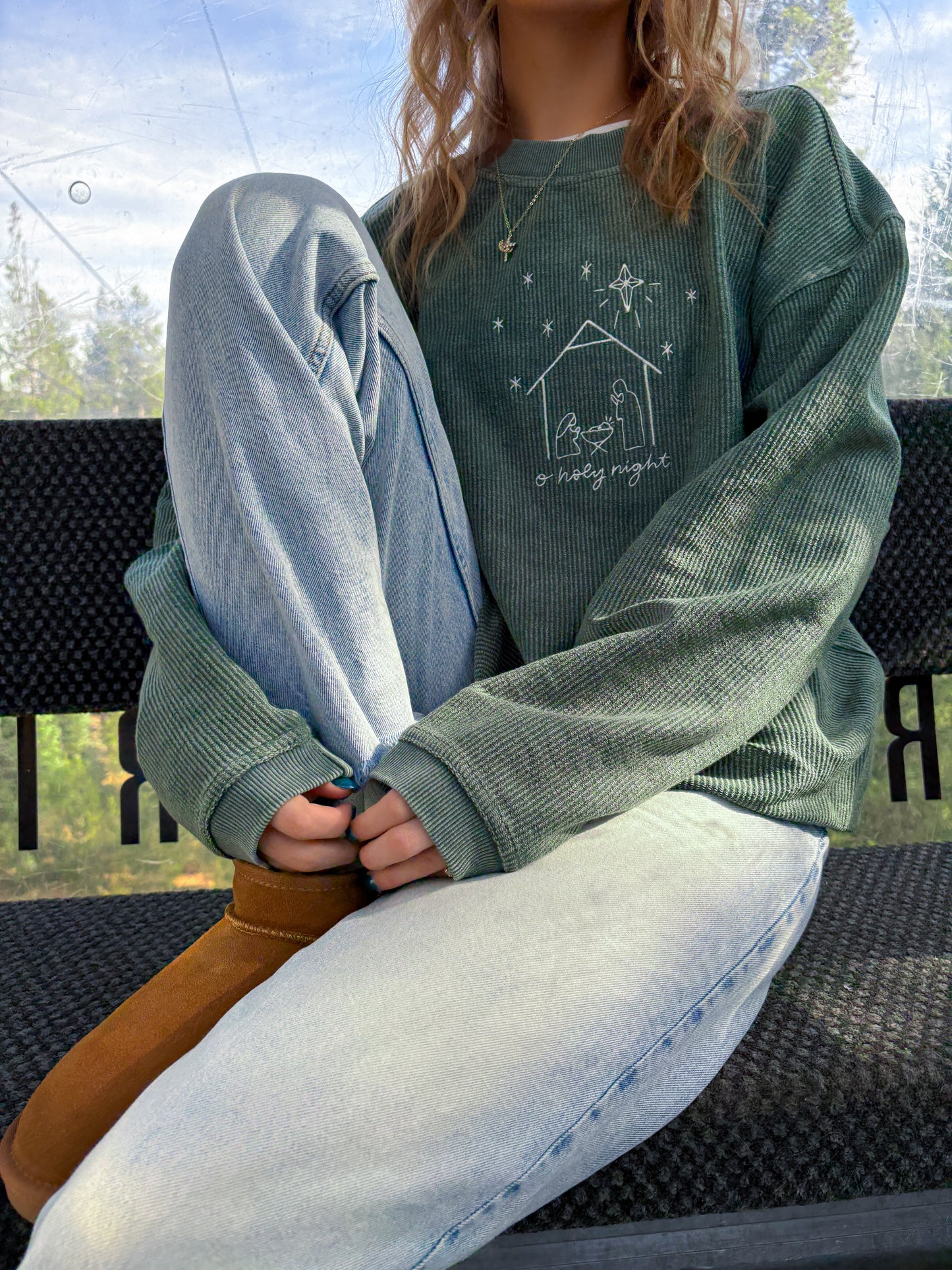 O Holy Night corded crew