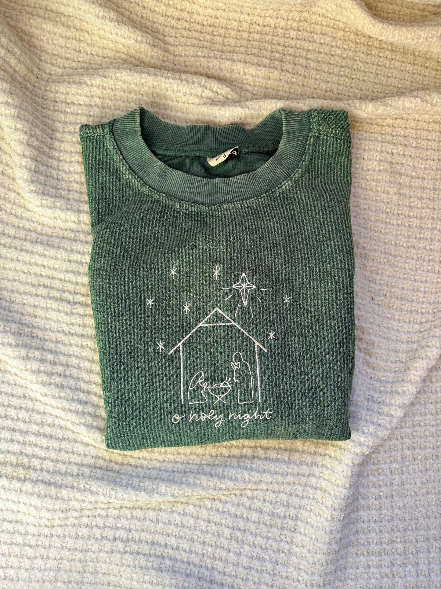 O Holy Night corded crew