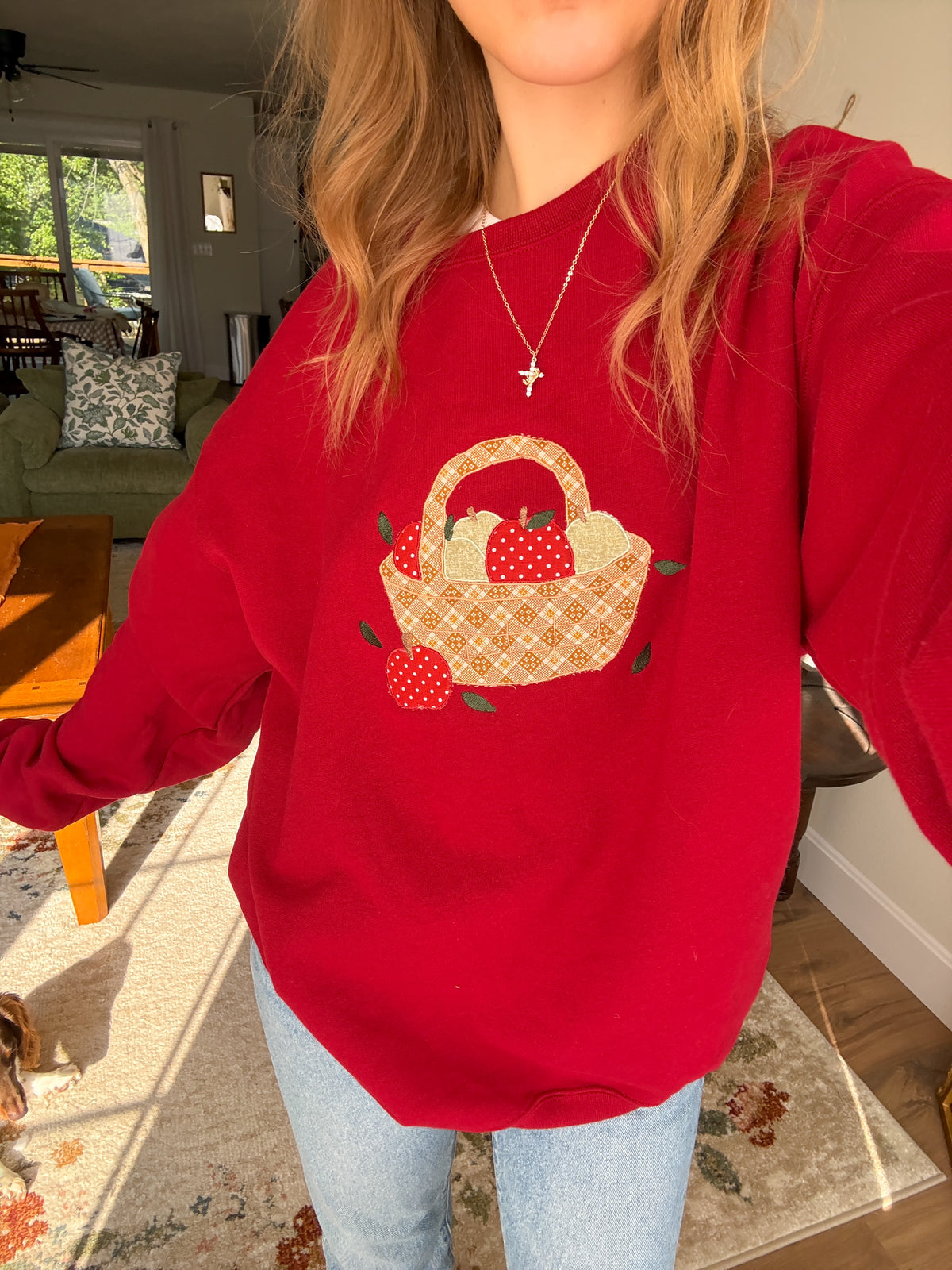 Apple Basket patchwork crew