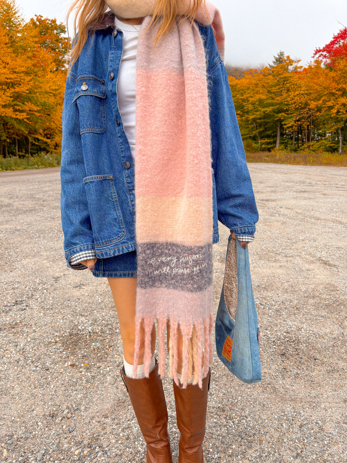 Autumn Blush Scarf