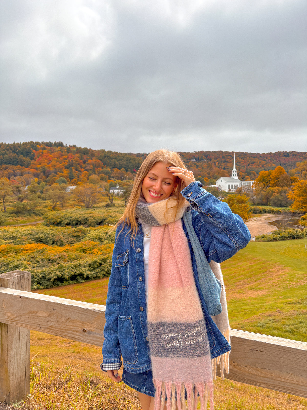 Autumn Blush Scarf